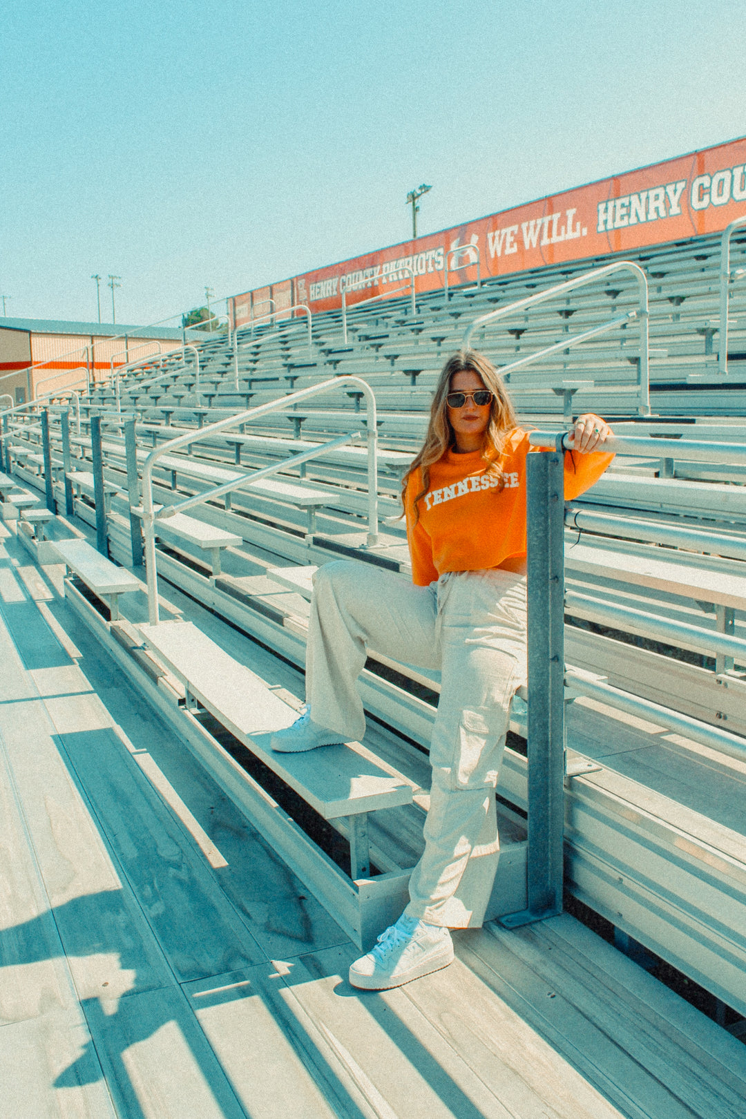 Tennessee, Game Day Cropped Sweatshirt