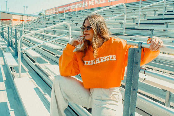 Tennessee, Game Day Cropped Sweatshirt