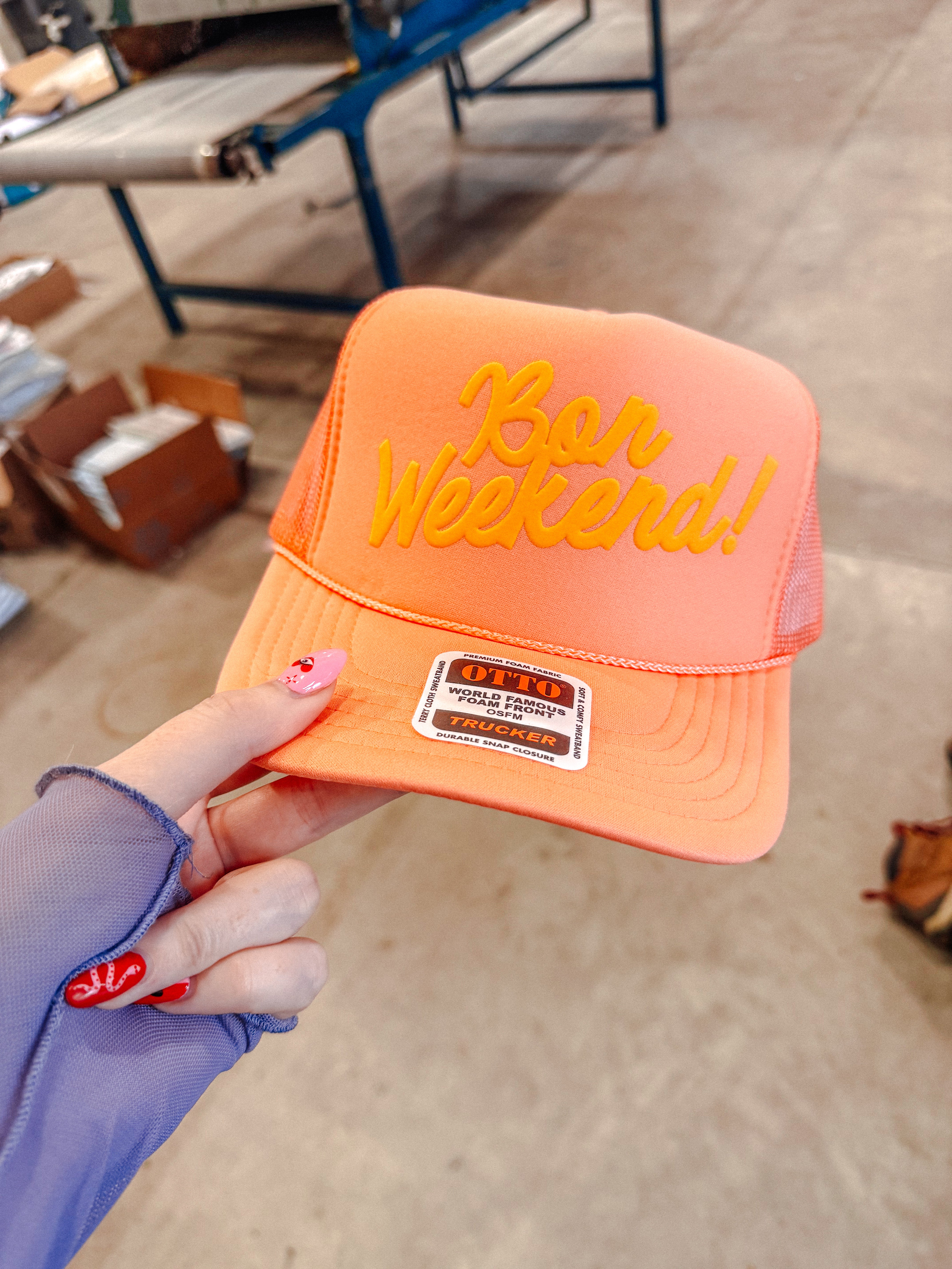 Underground Original Design: Bon Weekend!, PUFF Trucker Hat