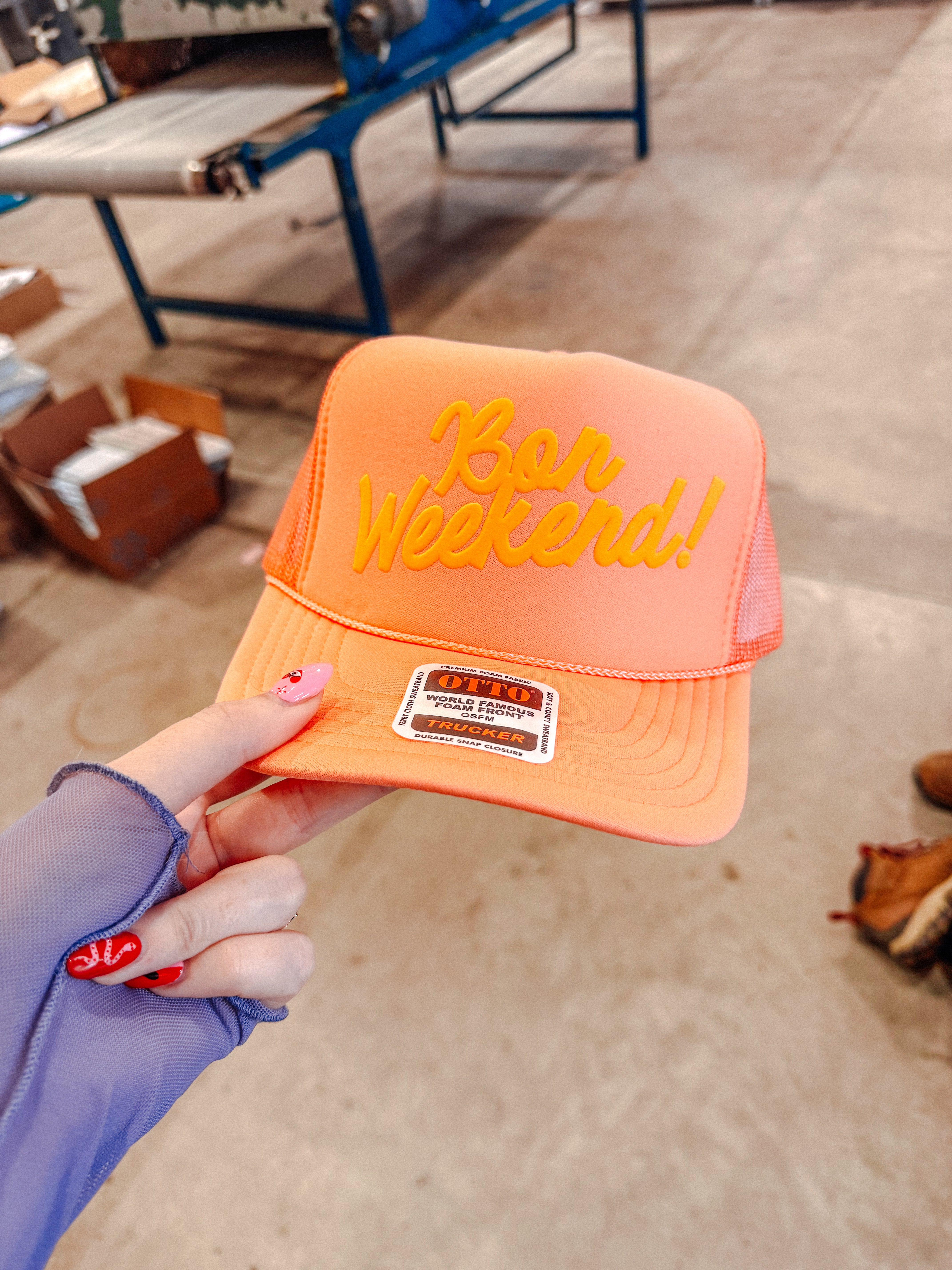 Underground Original Design: Bon Weekend!, PUFF Trucker Hat