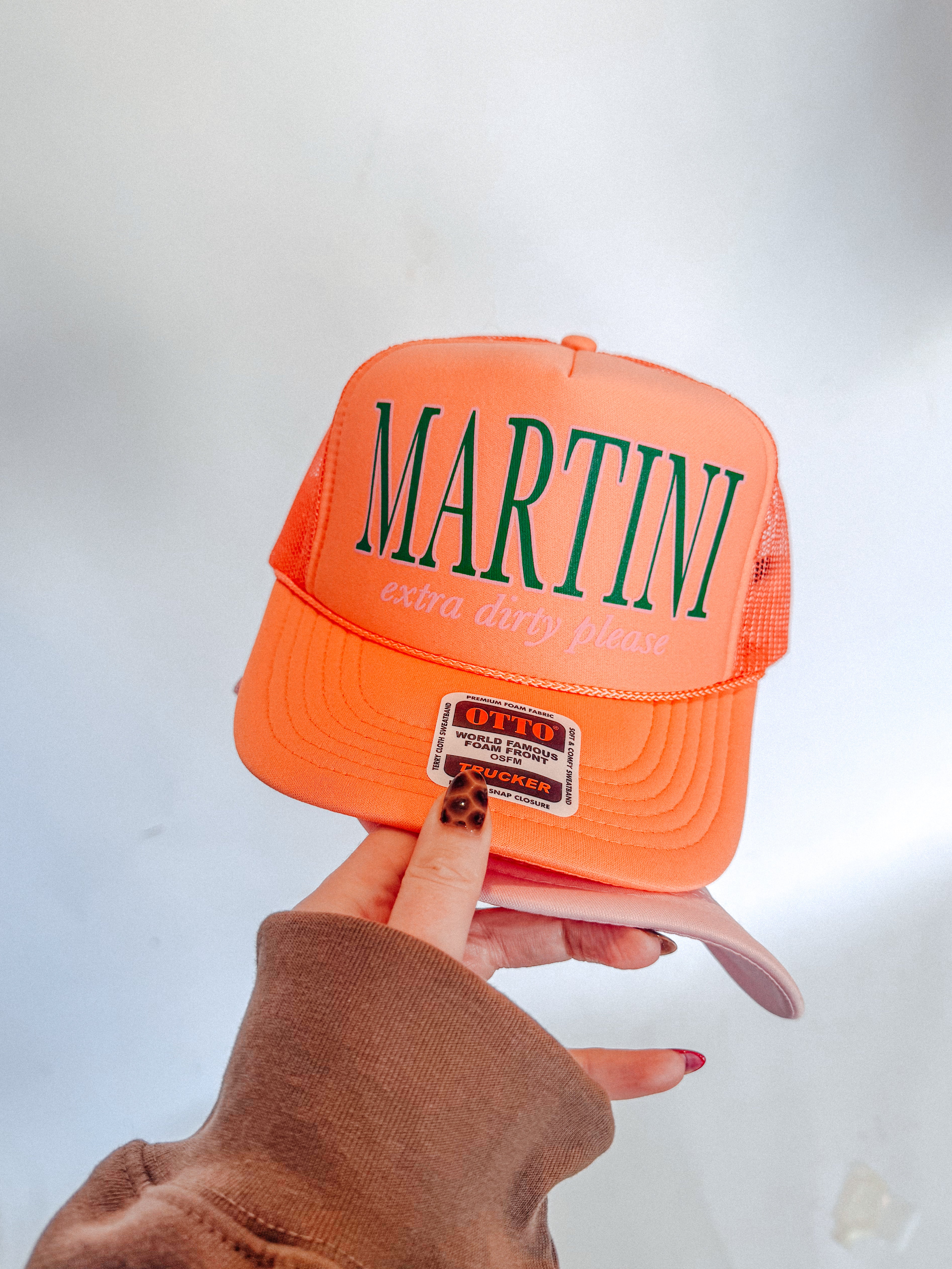 Underground Original Design: Martini, Extra Dirty Please Trucker Hat