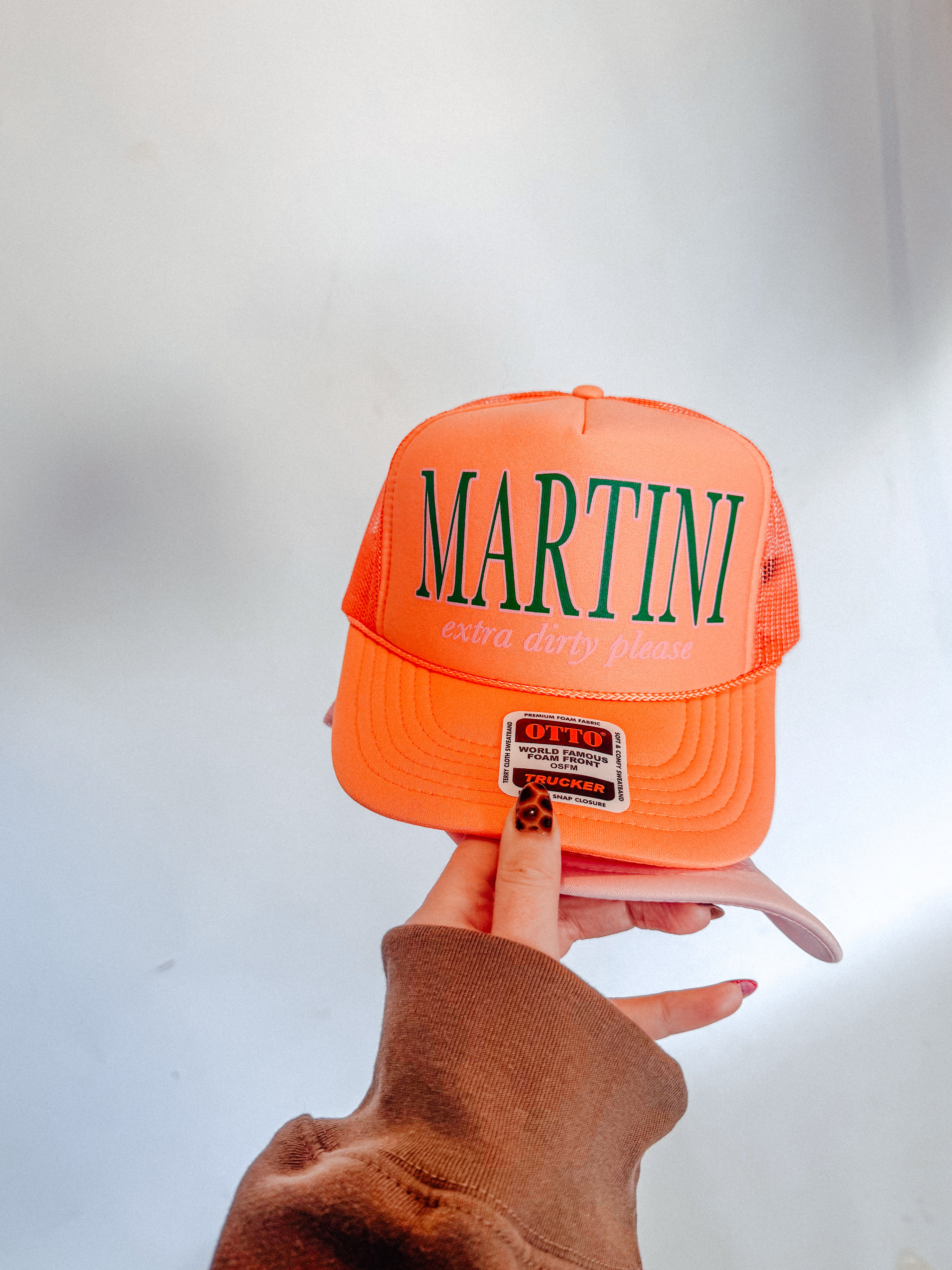 Underground Original Design: Martini, Extra Dirty Please Trucker Hat