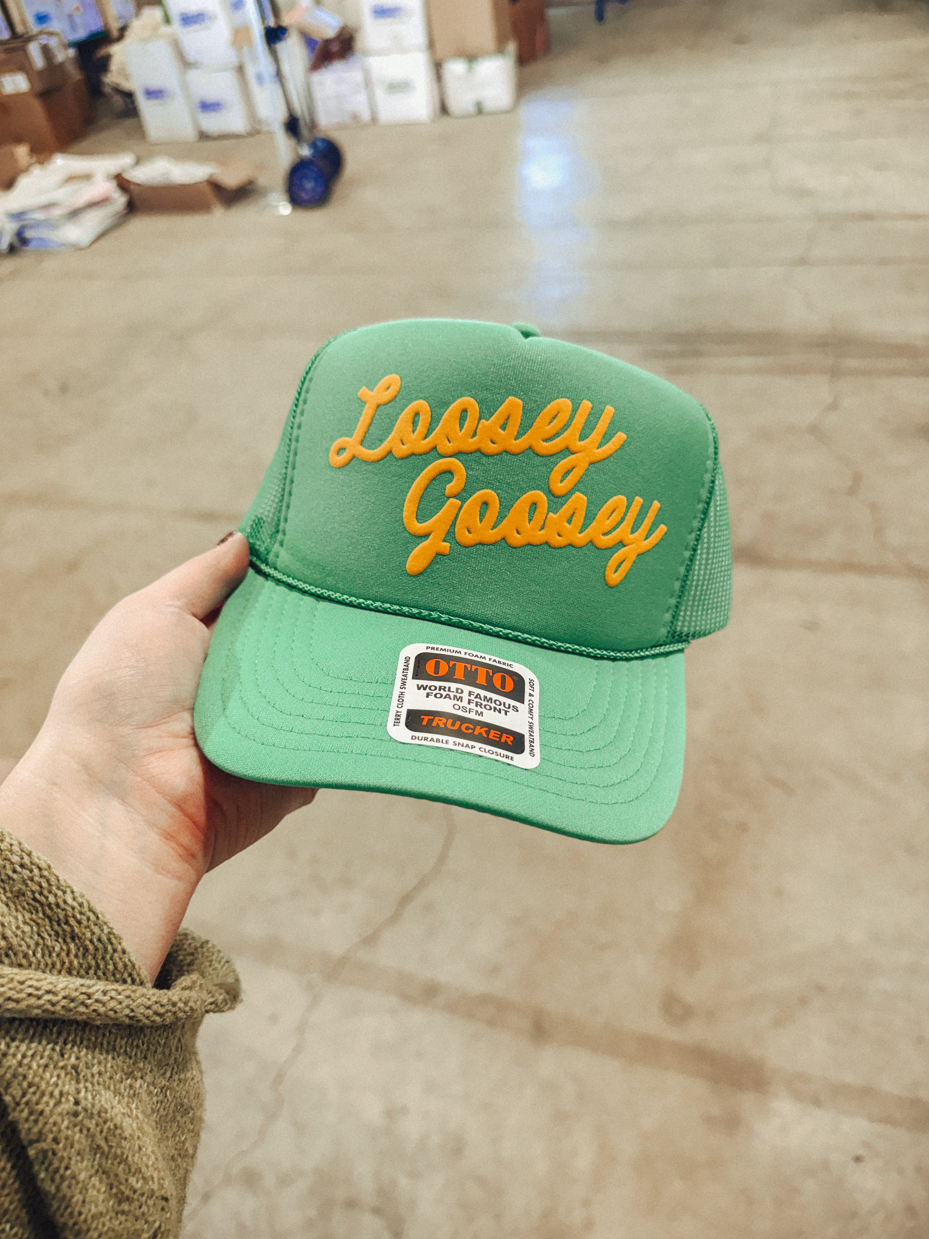 Underground Original Design: Loosey Goosey, PUFF Trucker Hat