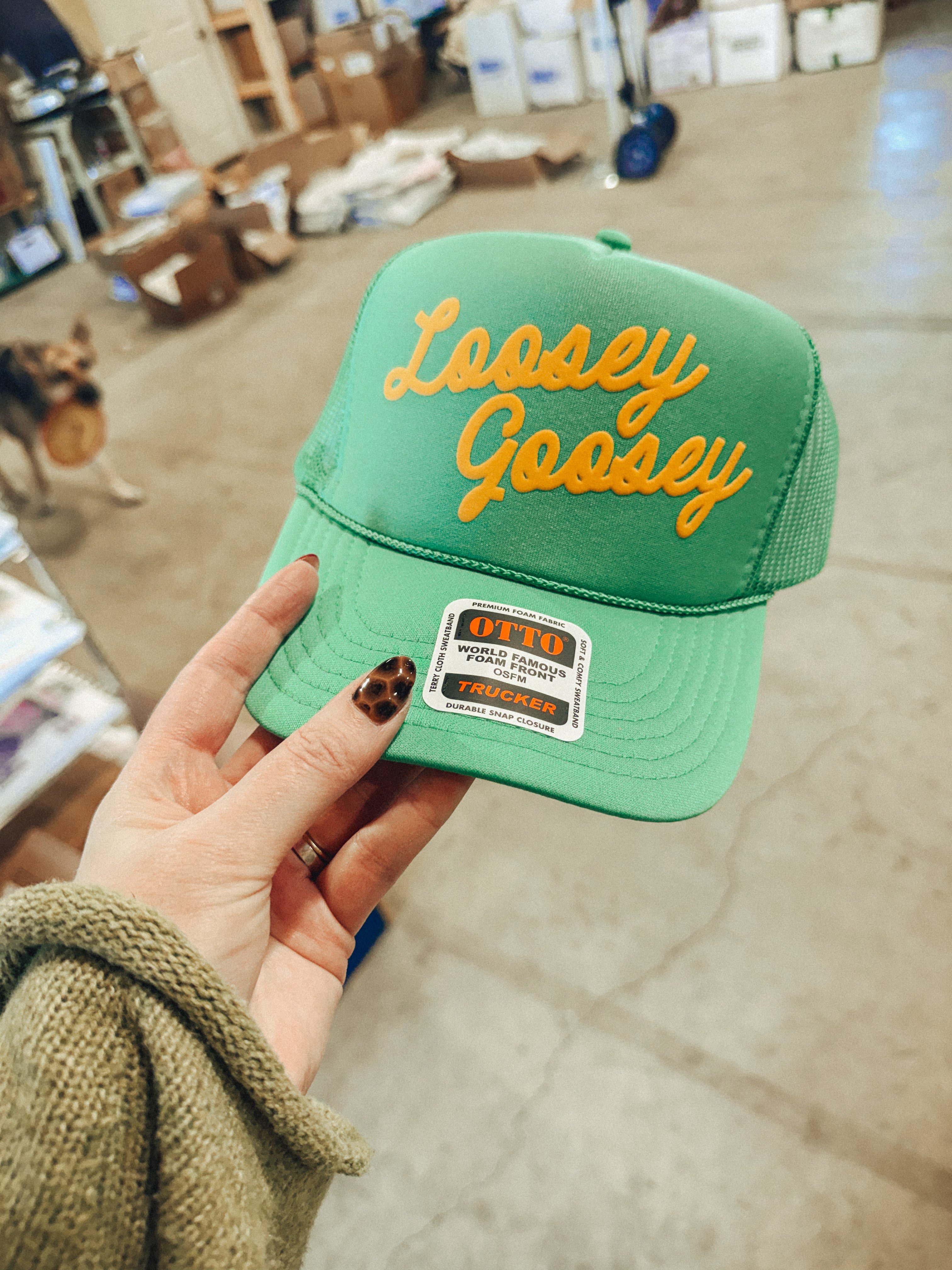 Underground Original Design: Loosey Goosey, PUFF Trucker Hat