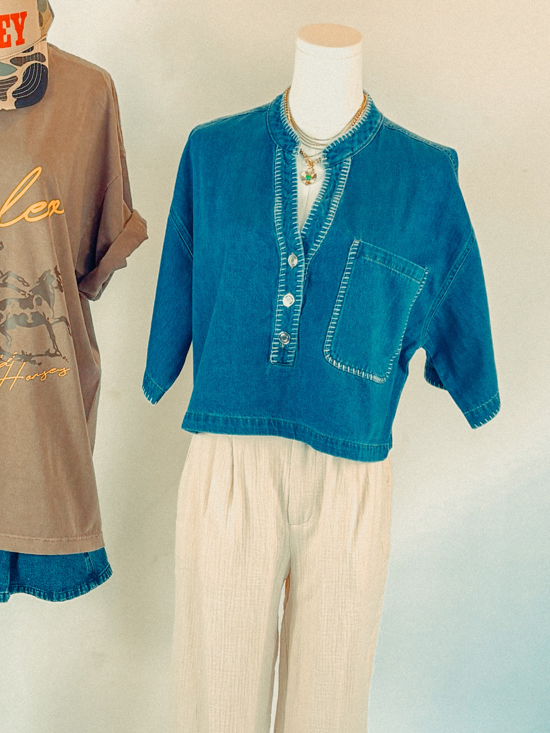 Cozy Coastal Khaki Pants