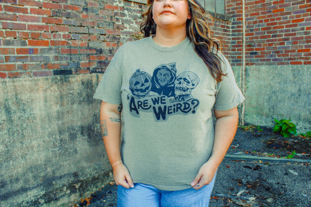 Underground Original Design: Are We Weird? Oversized T-Shirt