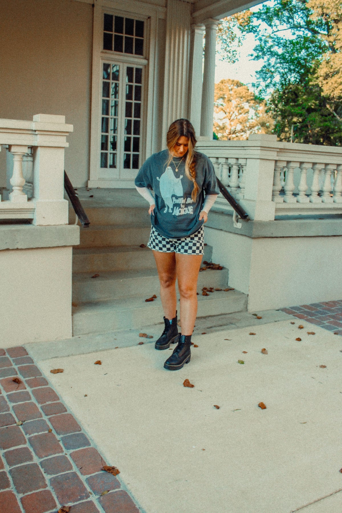 Prettiest Girl in the Morgue Boxy Oversized T-Shirt