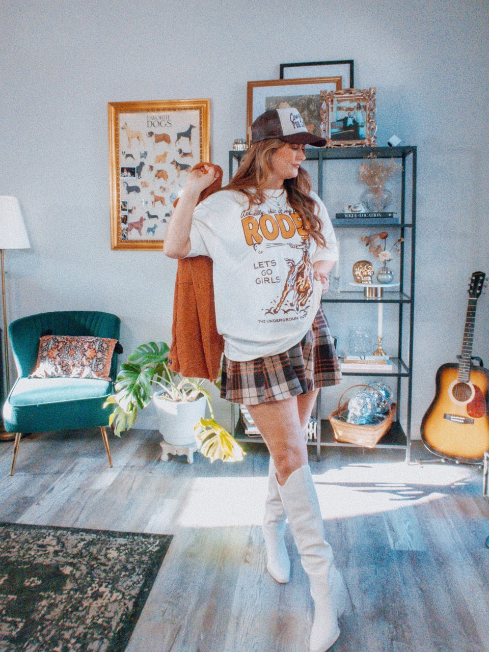 Underground Original Design: This Is My First Rodeo Boxy Cotton TShirt