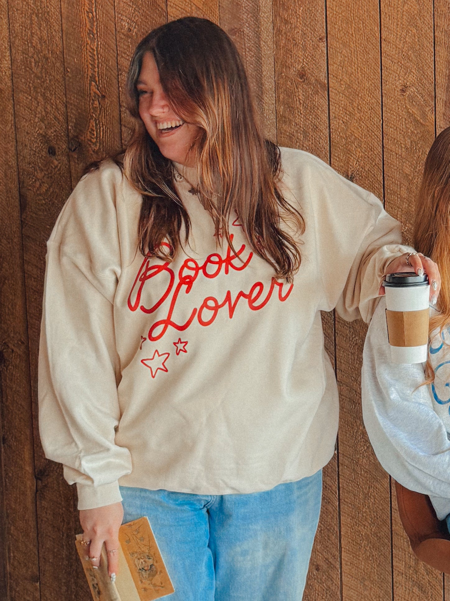 Underground Original Design: Book Lover, Bookish Boxy Cotton Sweatshirt