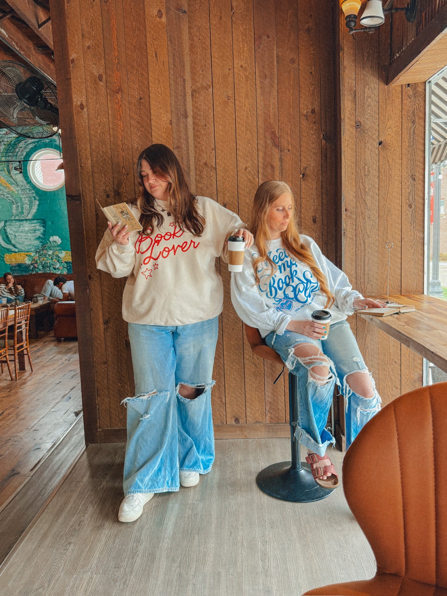 Underground Original Design: Book Lover, Bookish Boxy Cotton Sweatshirt