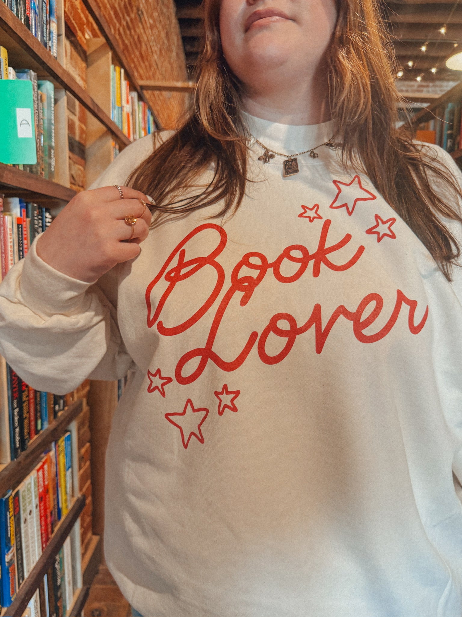 Underground Original Design: Book Lover, Bookish Boxy Cotton Sweatshirt