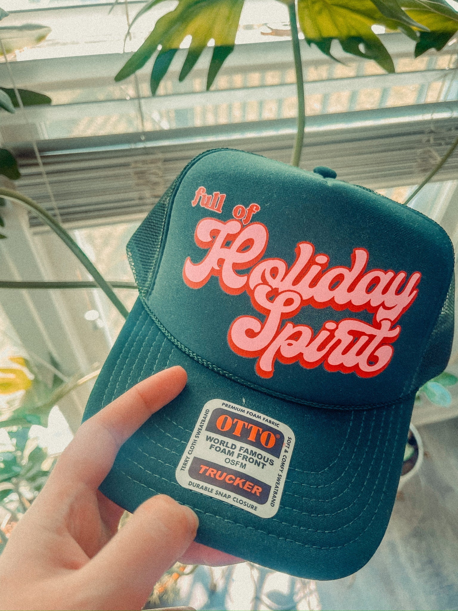 Underground Original Design: Full of Holiday Spirit Trucker Hat