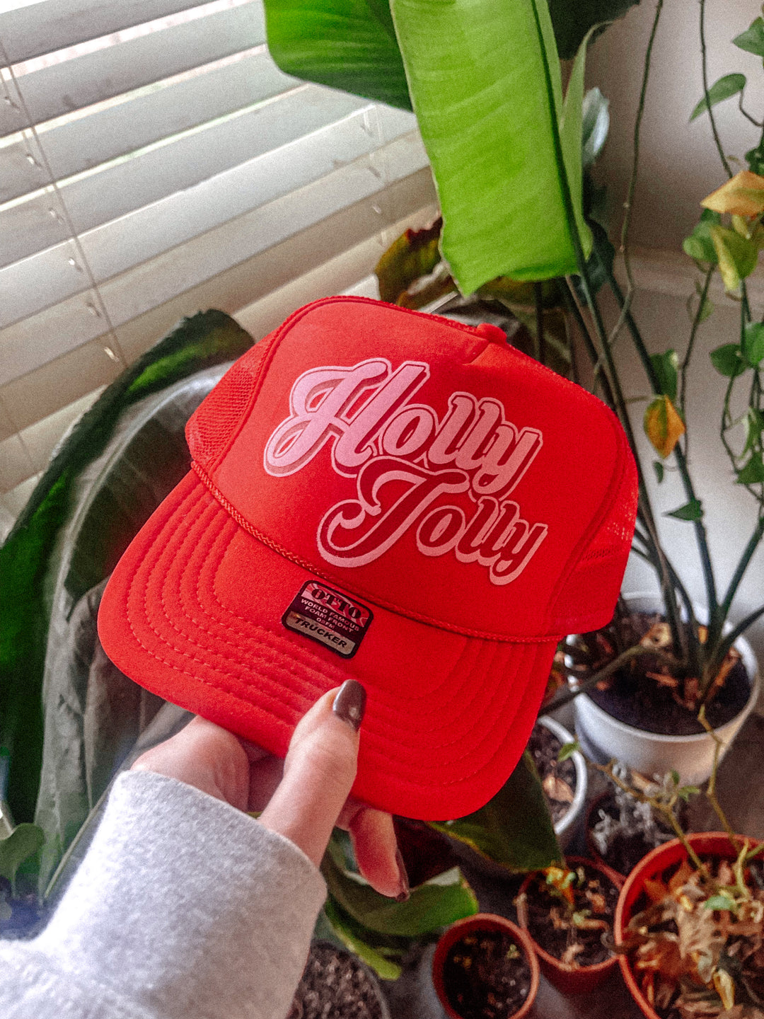 Underground Original Design: Holly Jolly, Holiday Trucker Hat