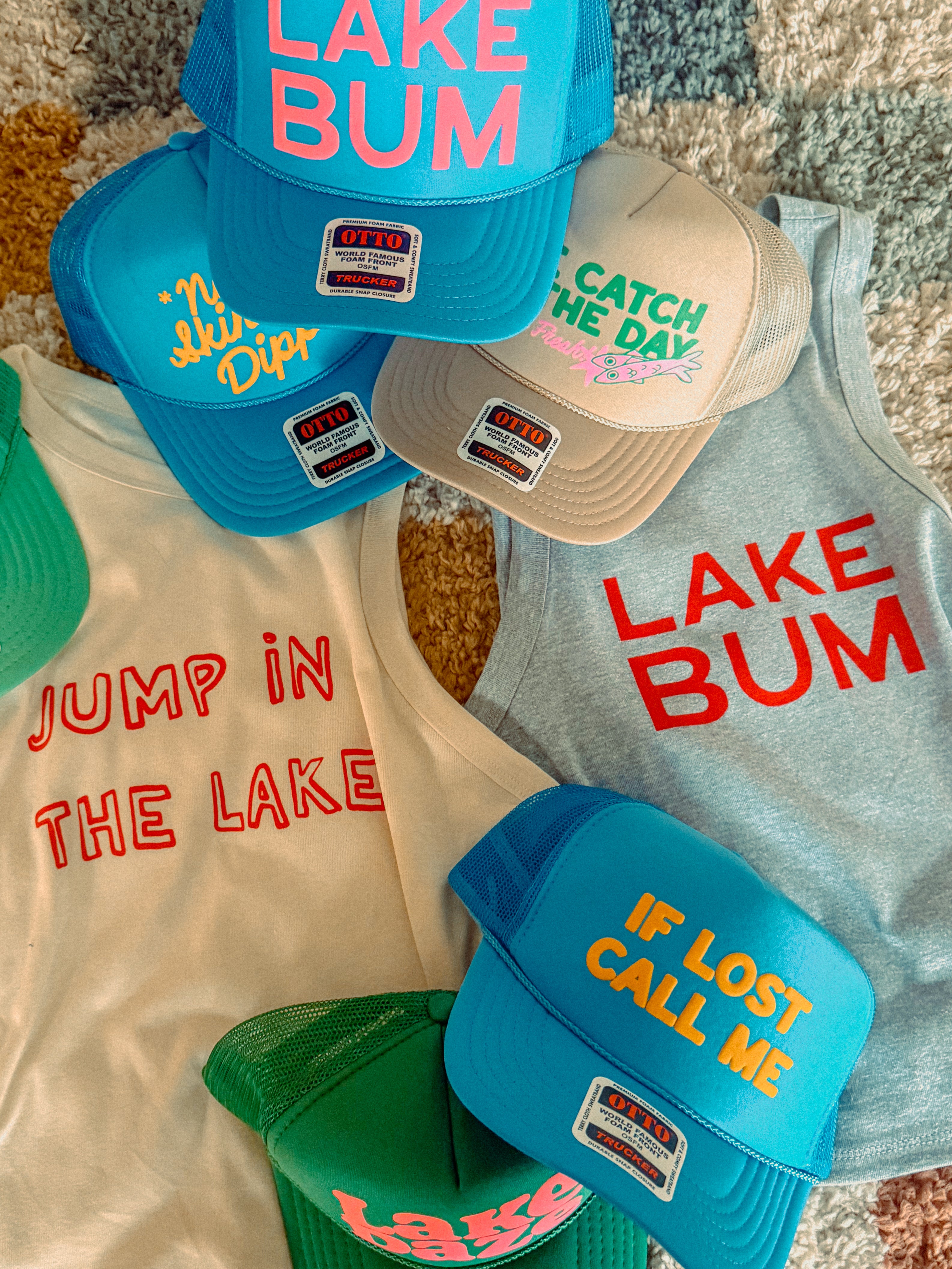 Underground Original Design: LAKE BUM, Summer Micro-Ribbed Tank