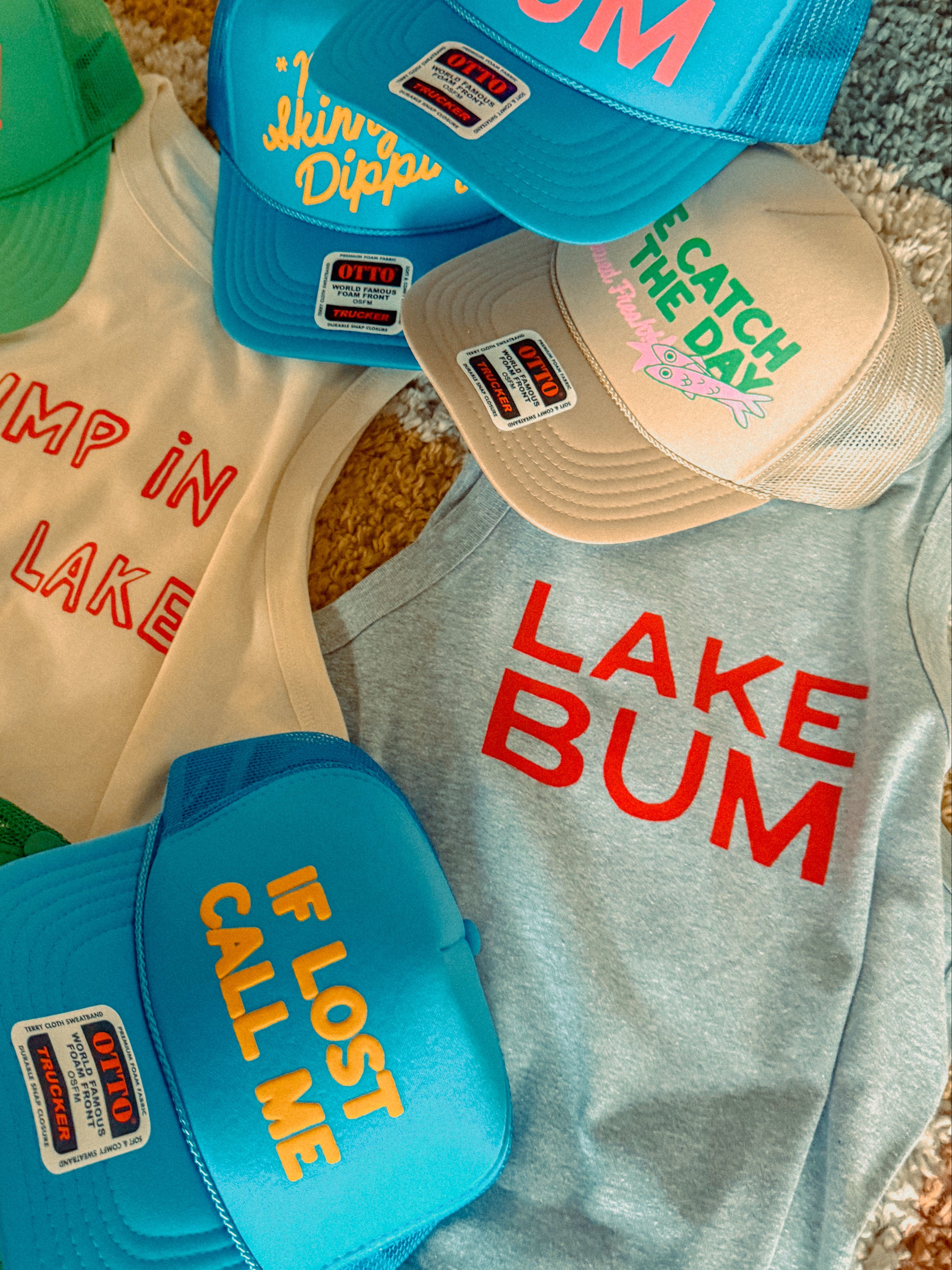 Underground Original Design: LAKE BUM, Summer Micro-Ribbed Tank