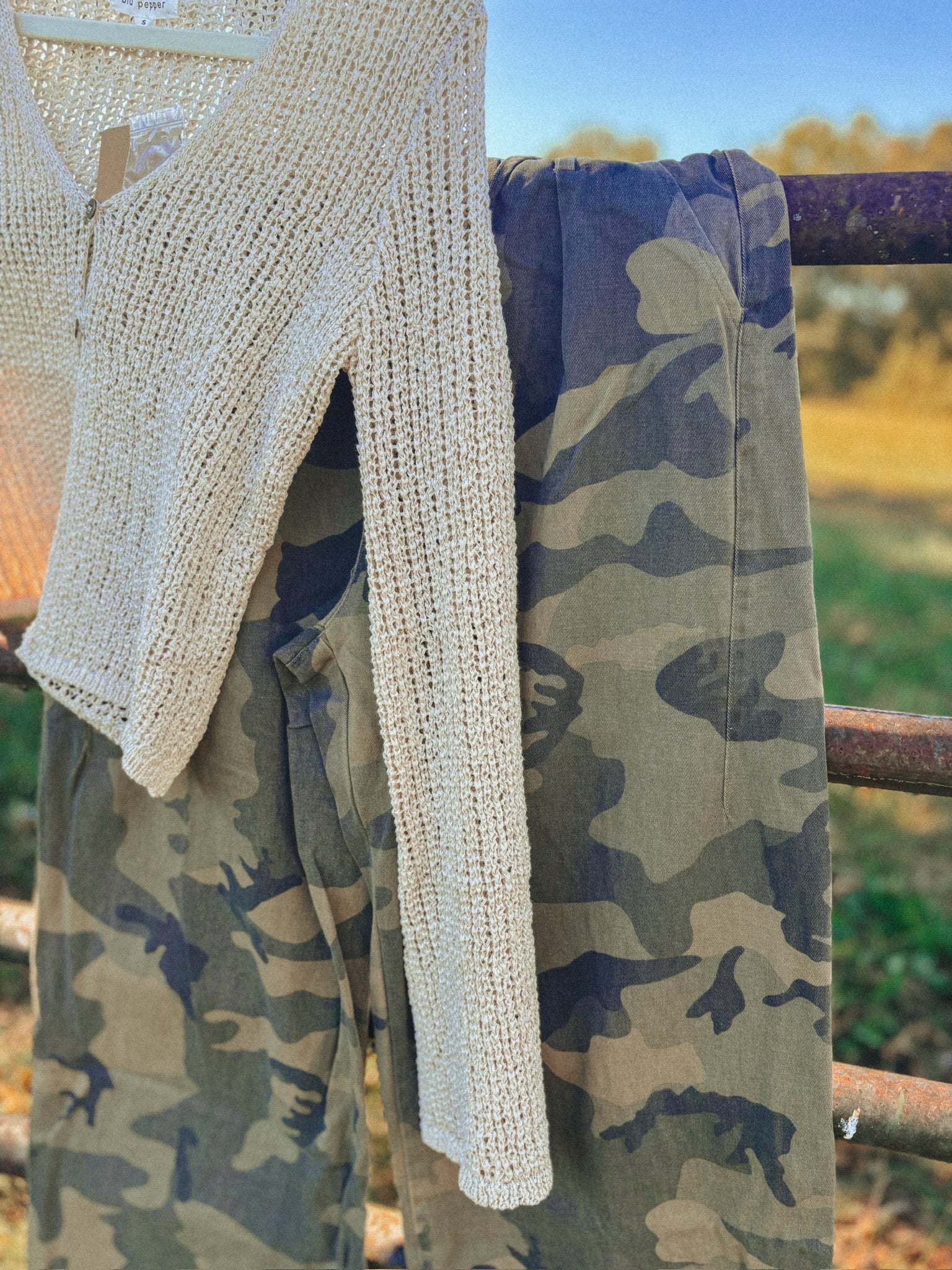 Baggy Leg Camo Pants