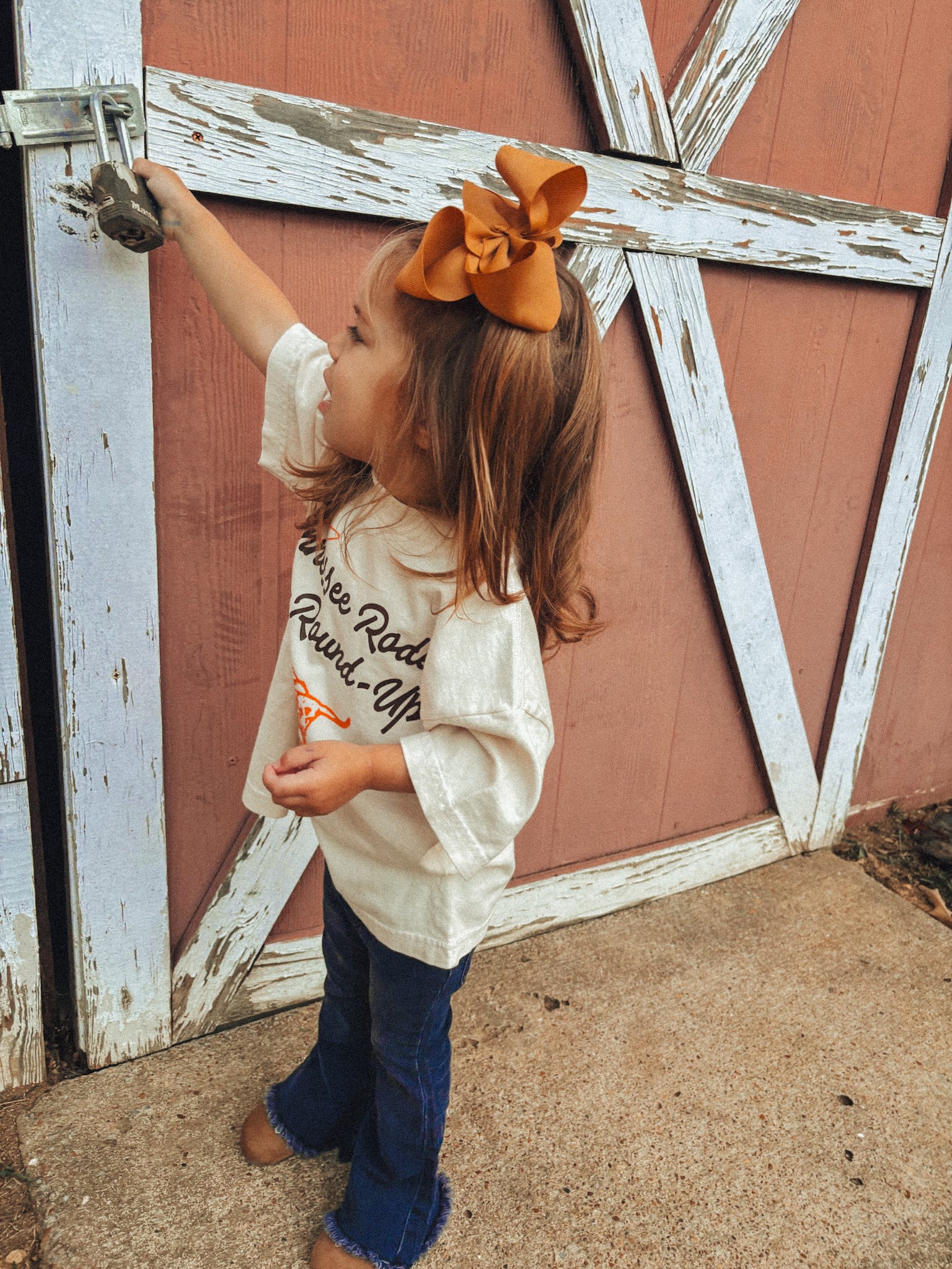 Underground Original Design: * KIDS * Tennessee Rodeo Round-Up Boxy Cotton Kids T-Shirt
