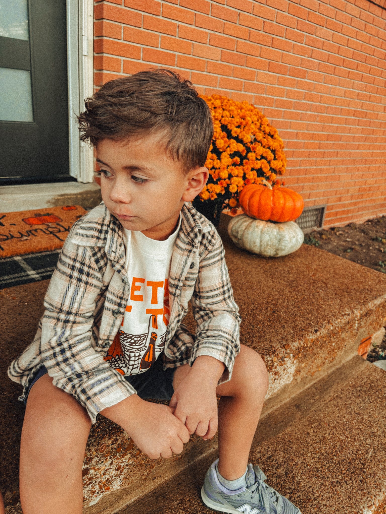 Underground Original Design: * KIDS * Meet Me at the Pumpkin Patch Boxy Cotton Kids T-Shirt