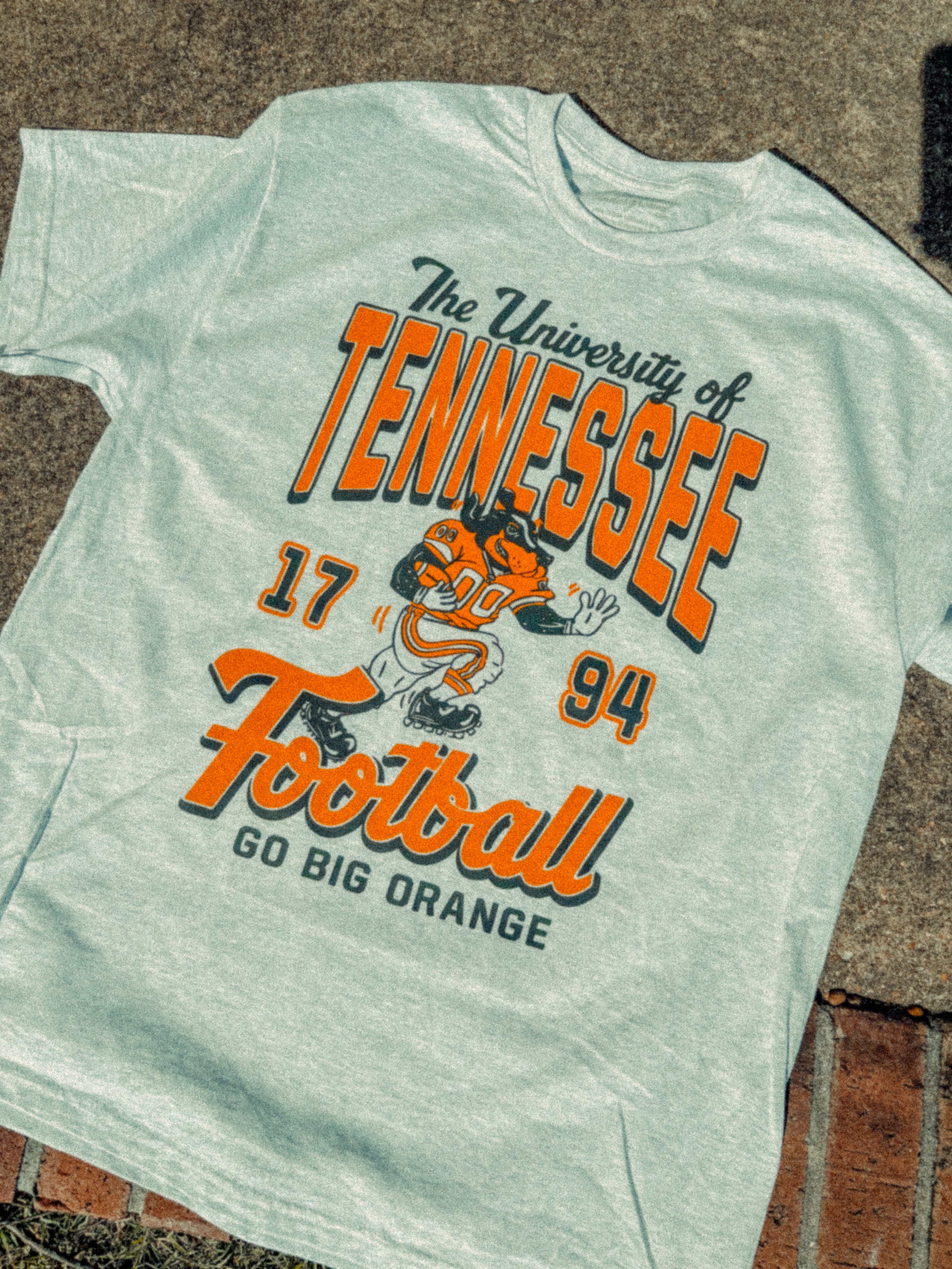 Underground Original Design: Smokey Tennessee Volunteers Football Boxy Cotton TShirt
