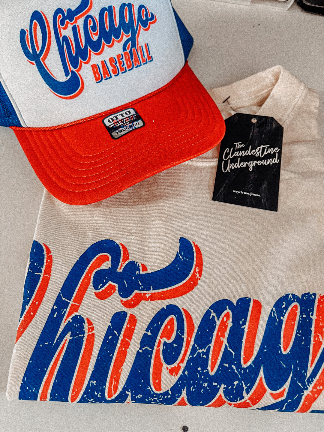 Underground Original Design: Chicago Baseball Trucker Hat