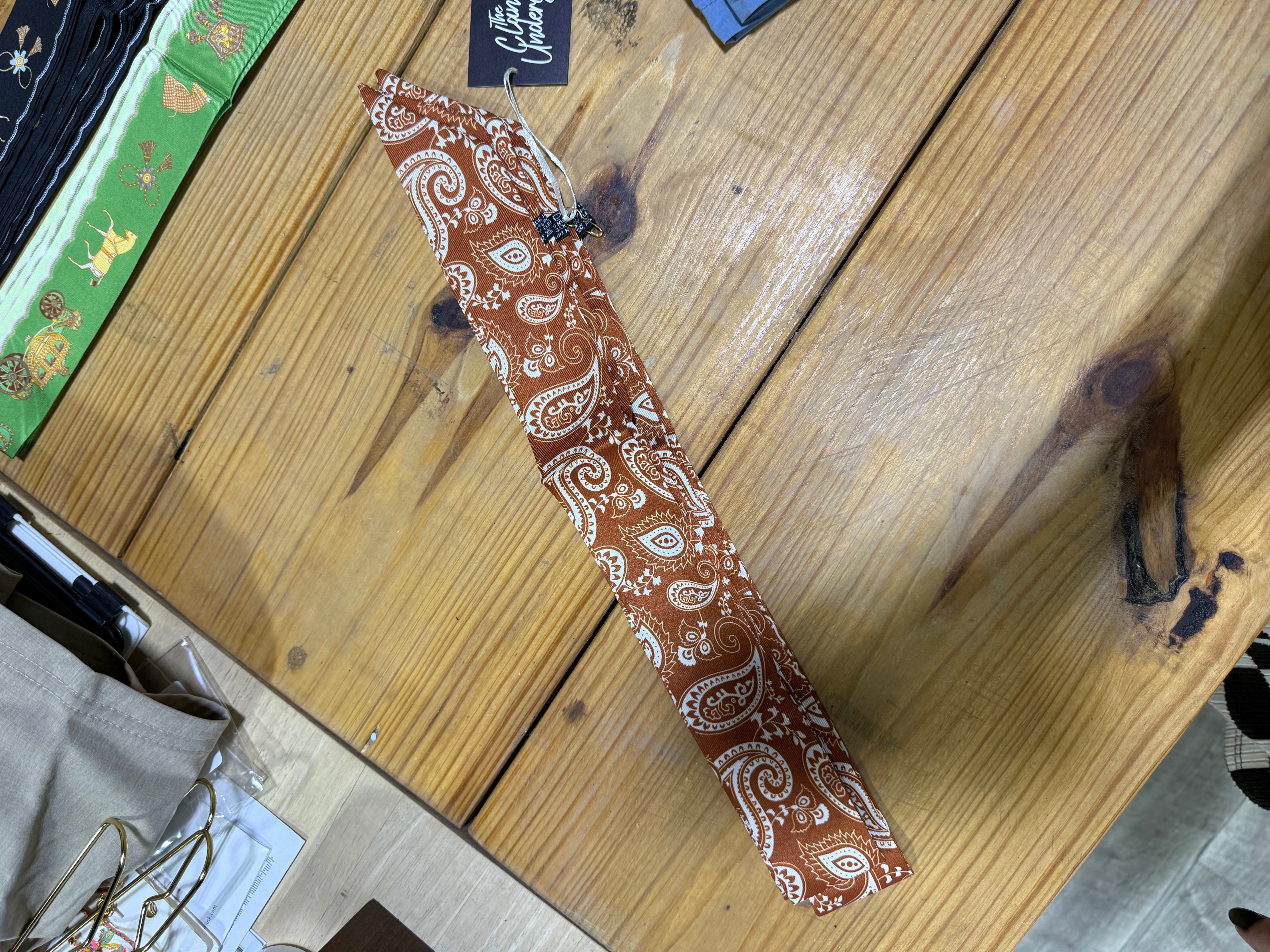 Bandana Print Thin Scarf