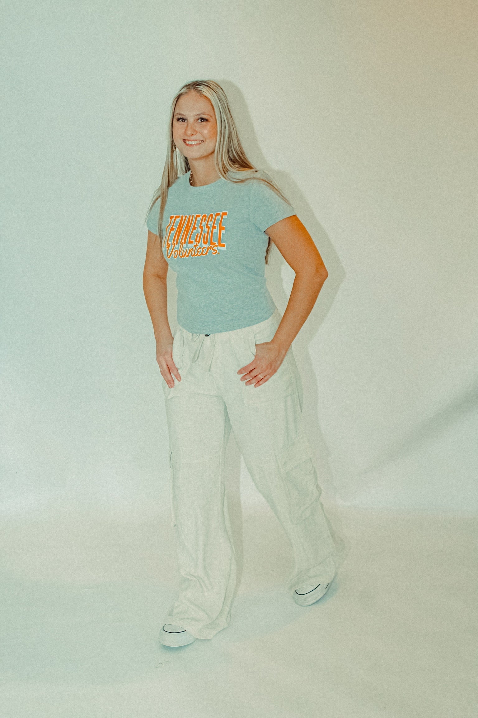 Tennessee Volunteers, Bella Canvas Micro-Ribbed Baby Tee