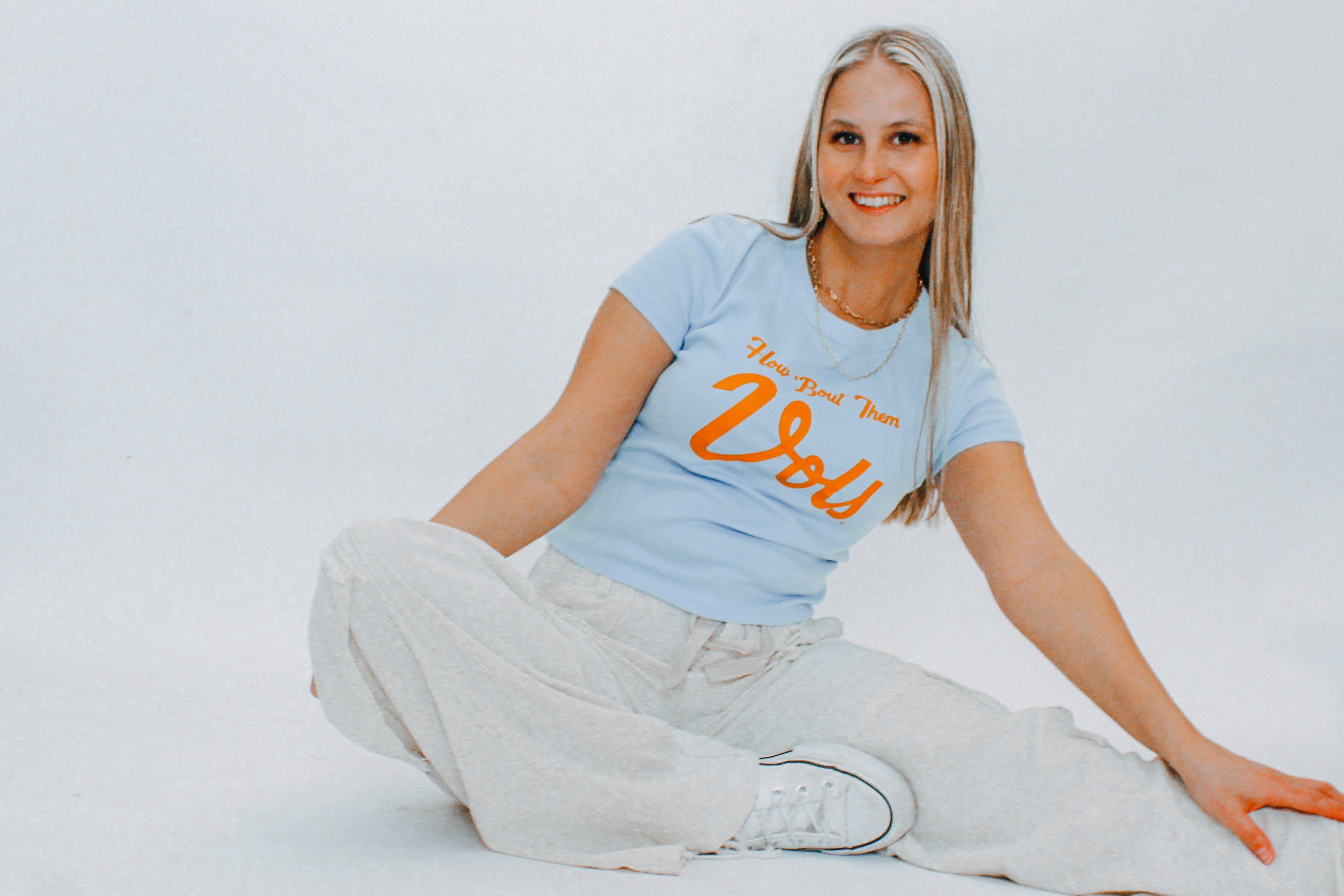 How 'Bout Them Vols Micro-Ribbed Bella Canvas Baby Tee