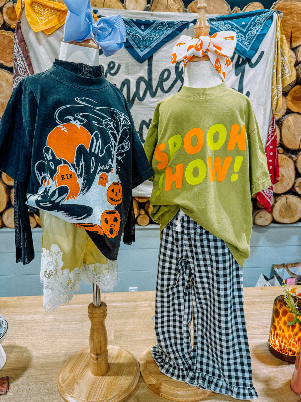 UNDERGROUND OG: * KIDS * Spook Show! Halloween Boxy Kids T-Shirt