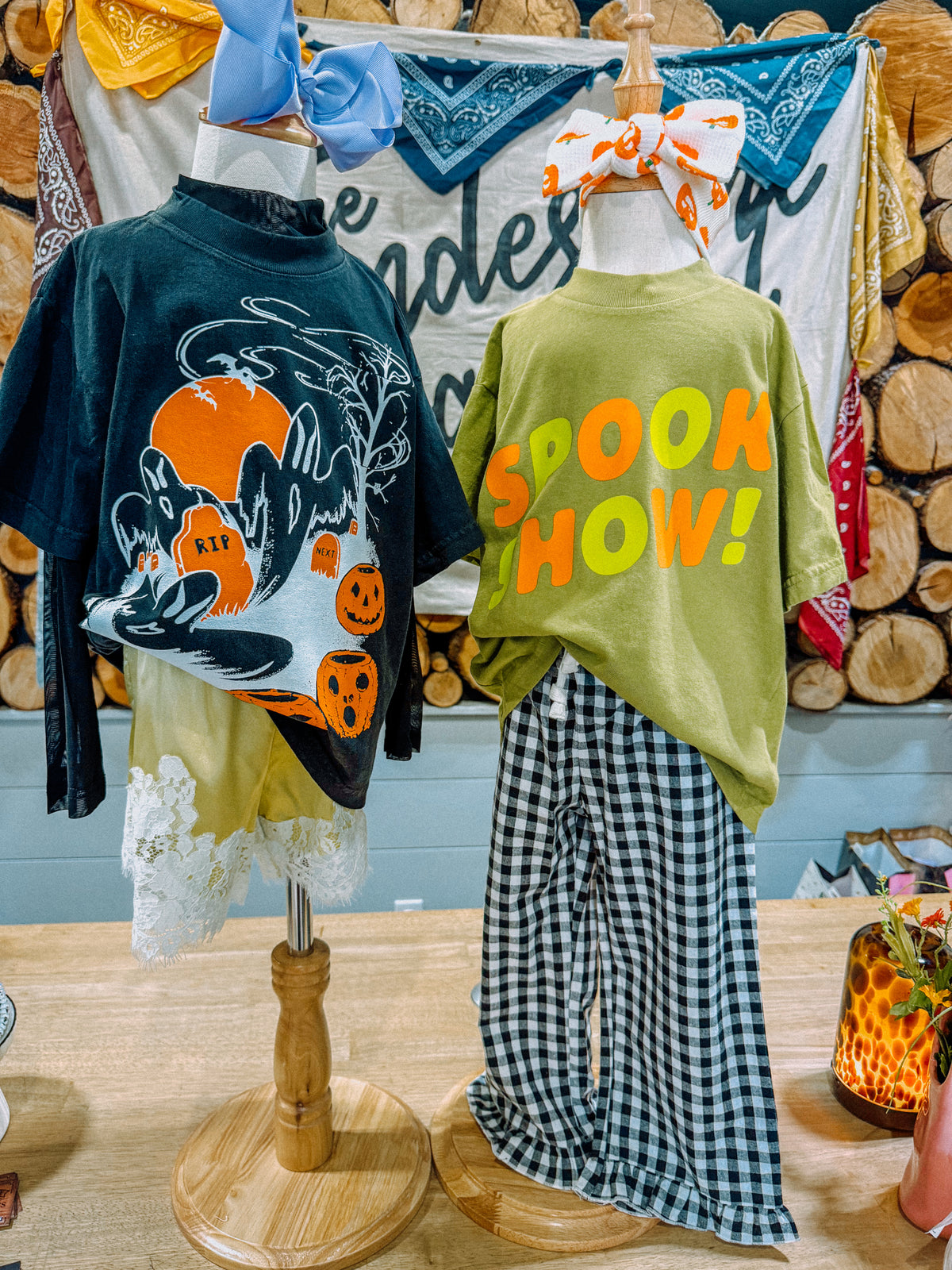 UNDERGROUND OG: * KIDS * Spook Show! Halloween Boxy Kids T-Shirt