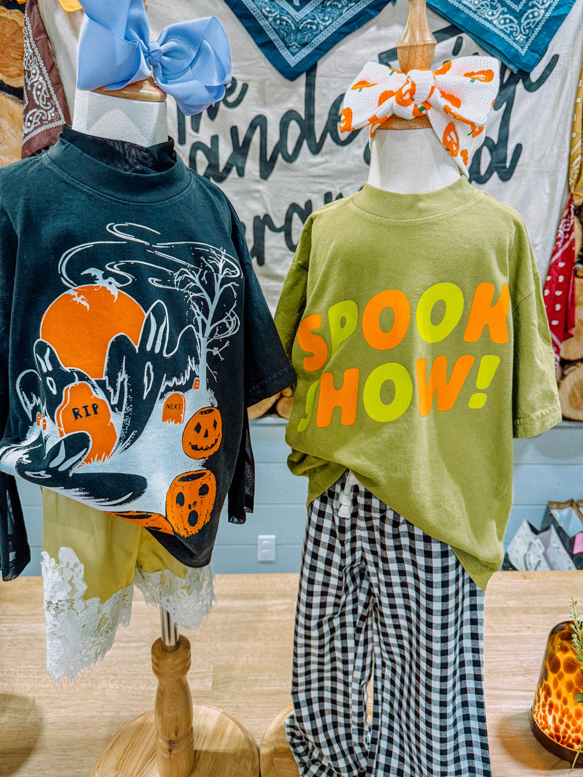 UNDERGROUND OG: * KIDS * Spook Show! Halloween Boxy Kids T-Shirt