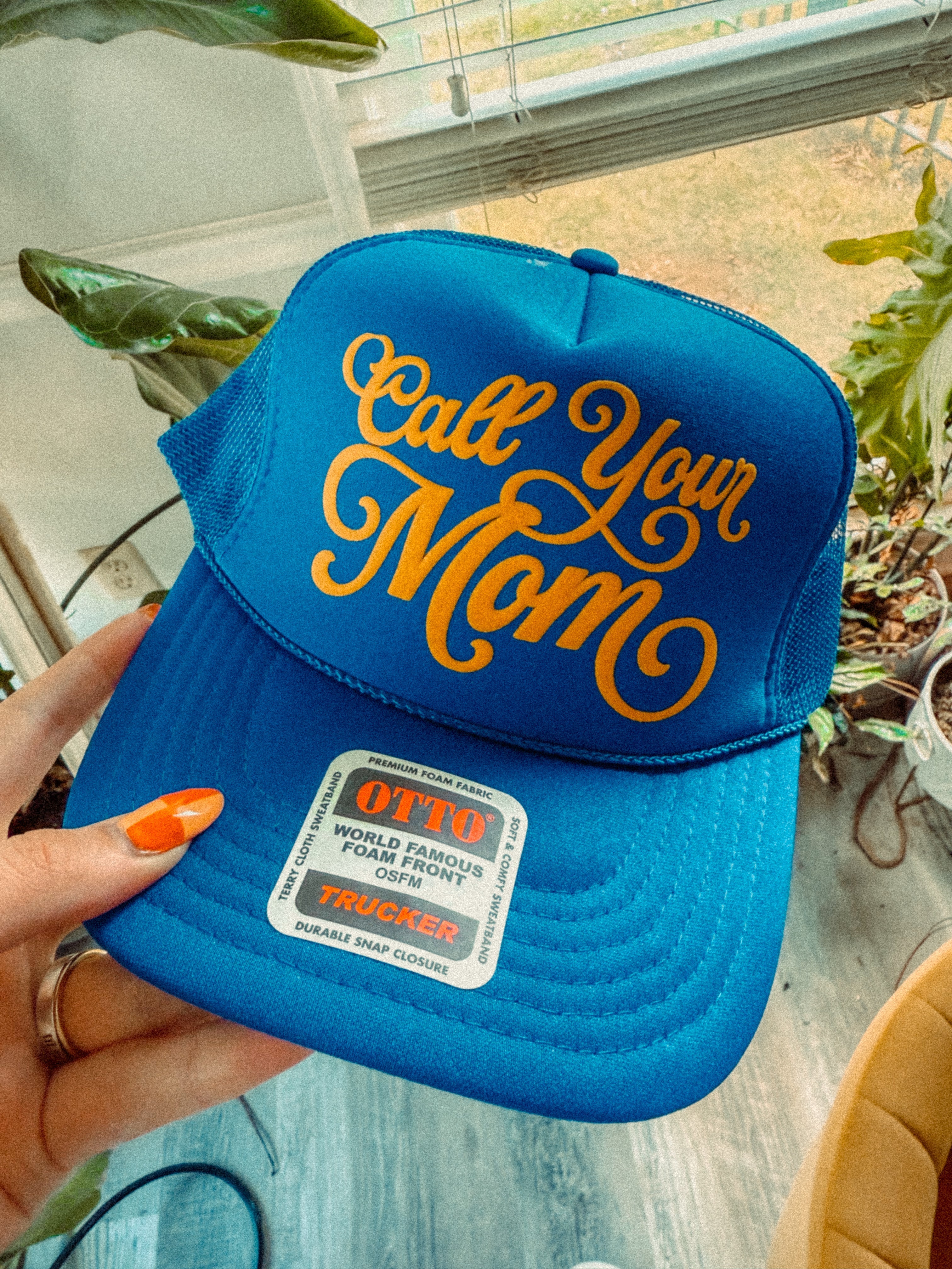 Underground Original Design: Call Your Mom, Mother's Day Trucker Hat