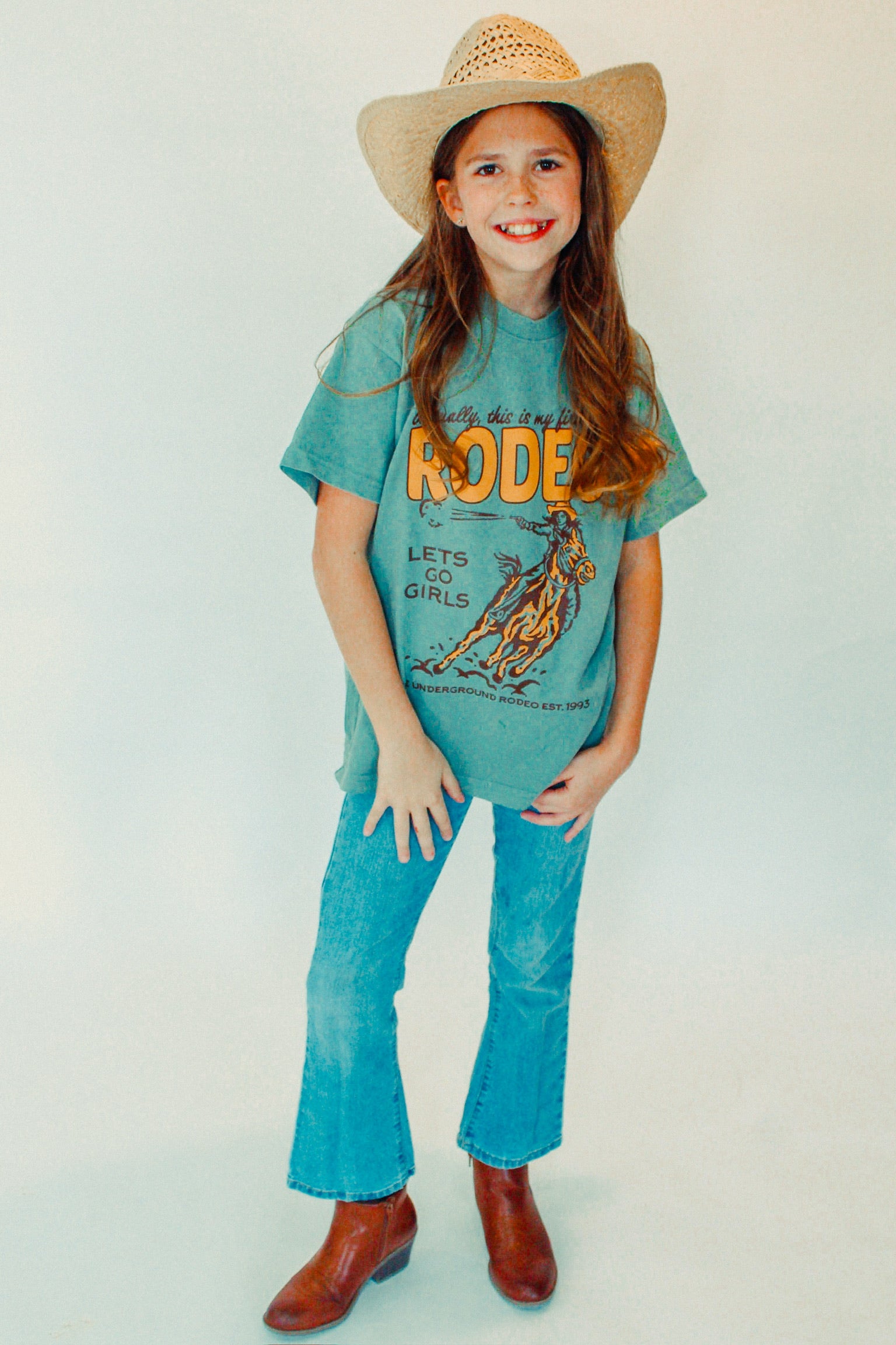 Underground Original Design: * KIDS * This is My First Rodeo Kids T-Shirt