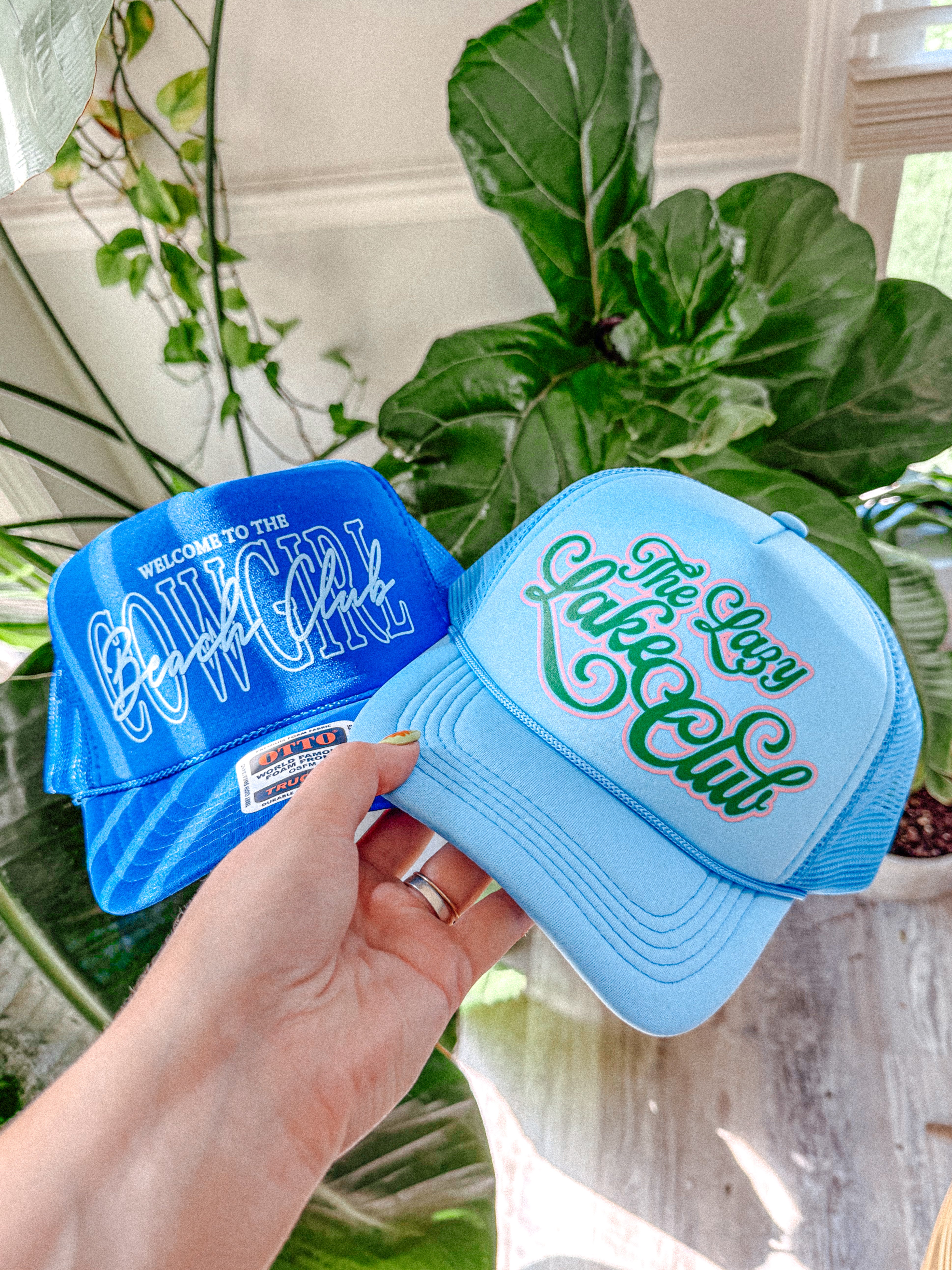 Underground Original Design: Lazy Lake Days Club, Summer Trucker Hat