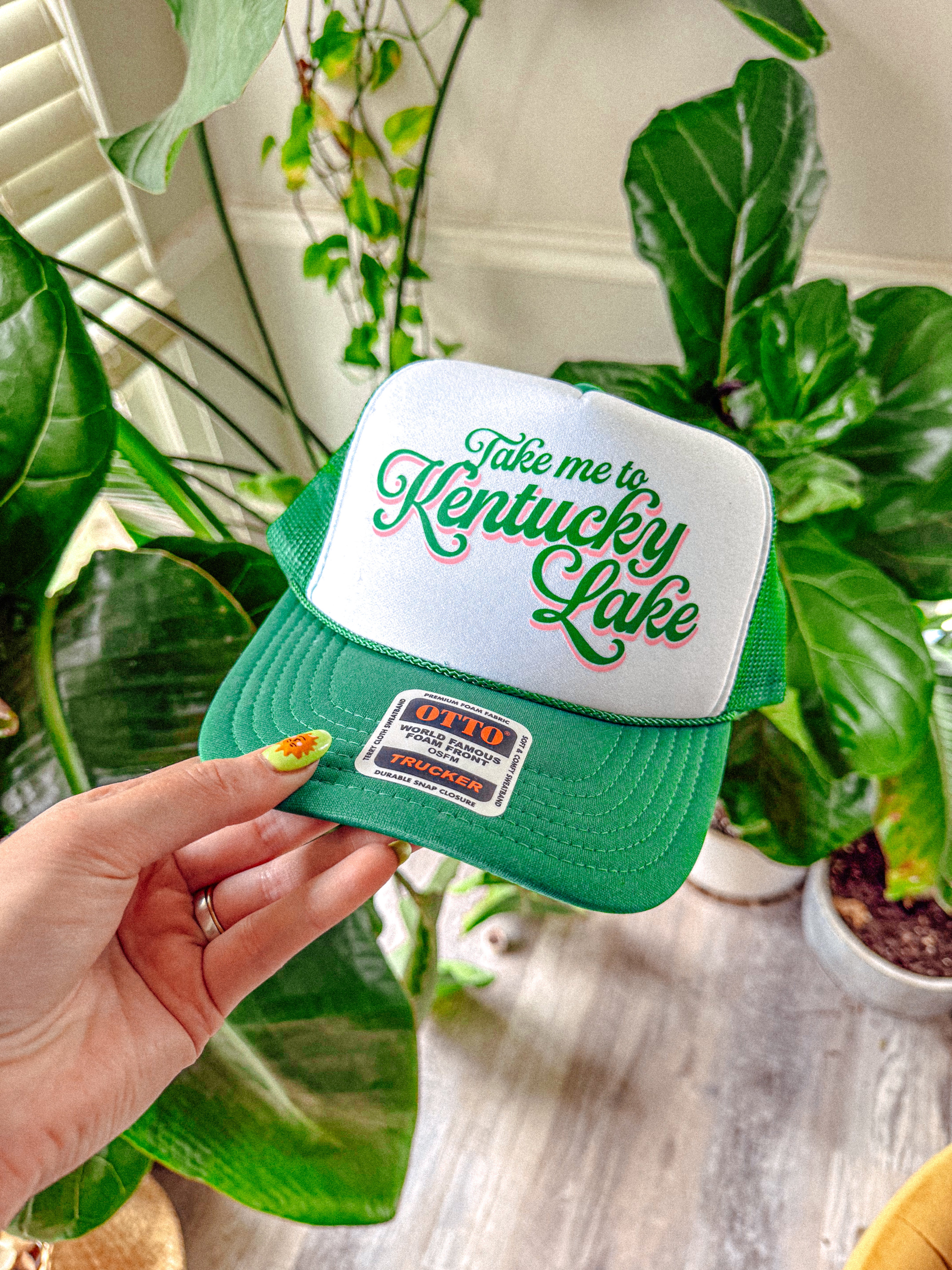 Underground Original Design: Take me to Kentucky Lake, Summer Trucker Hat