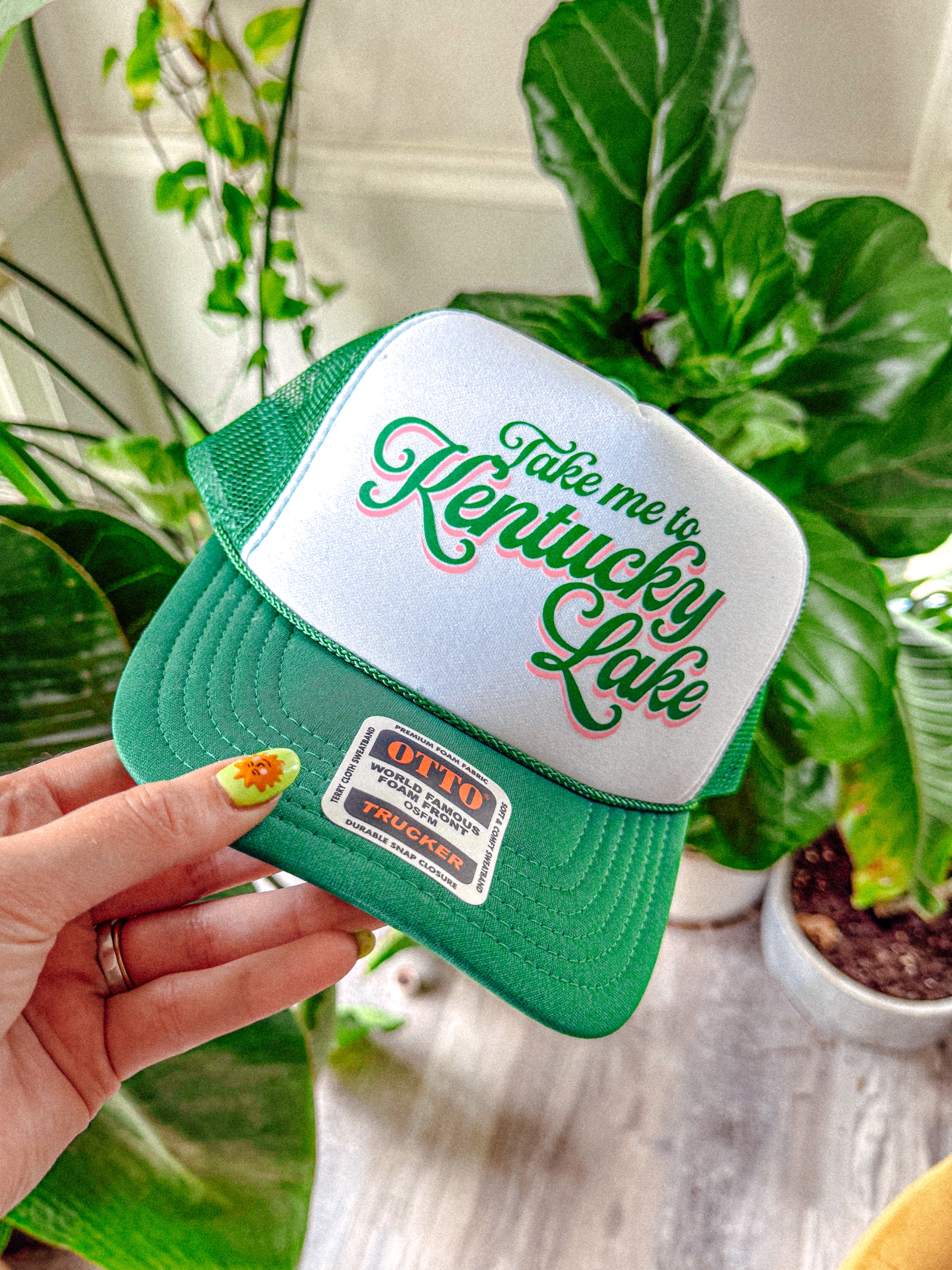 Underground Original Design: Take me to Kentucky Lake, Summer Trucker Hat