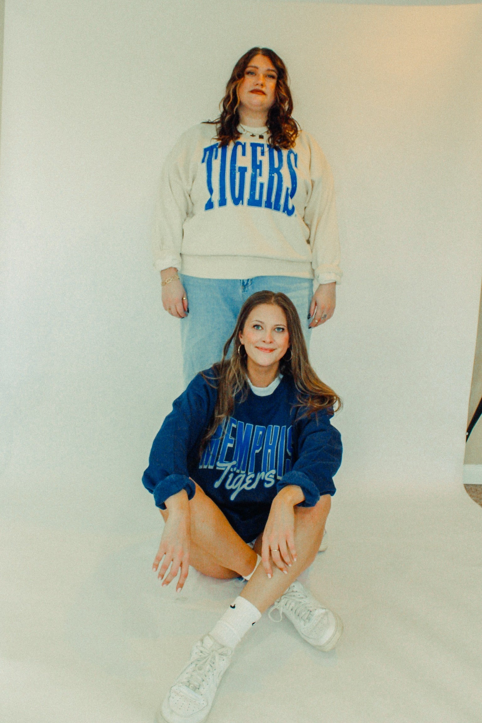 Underground Original Design: Memphis Tigers, Game Day Boxy Cotton Sweatshirt