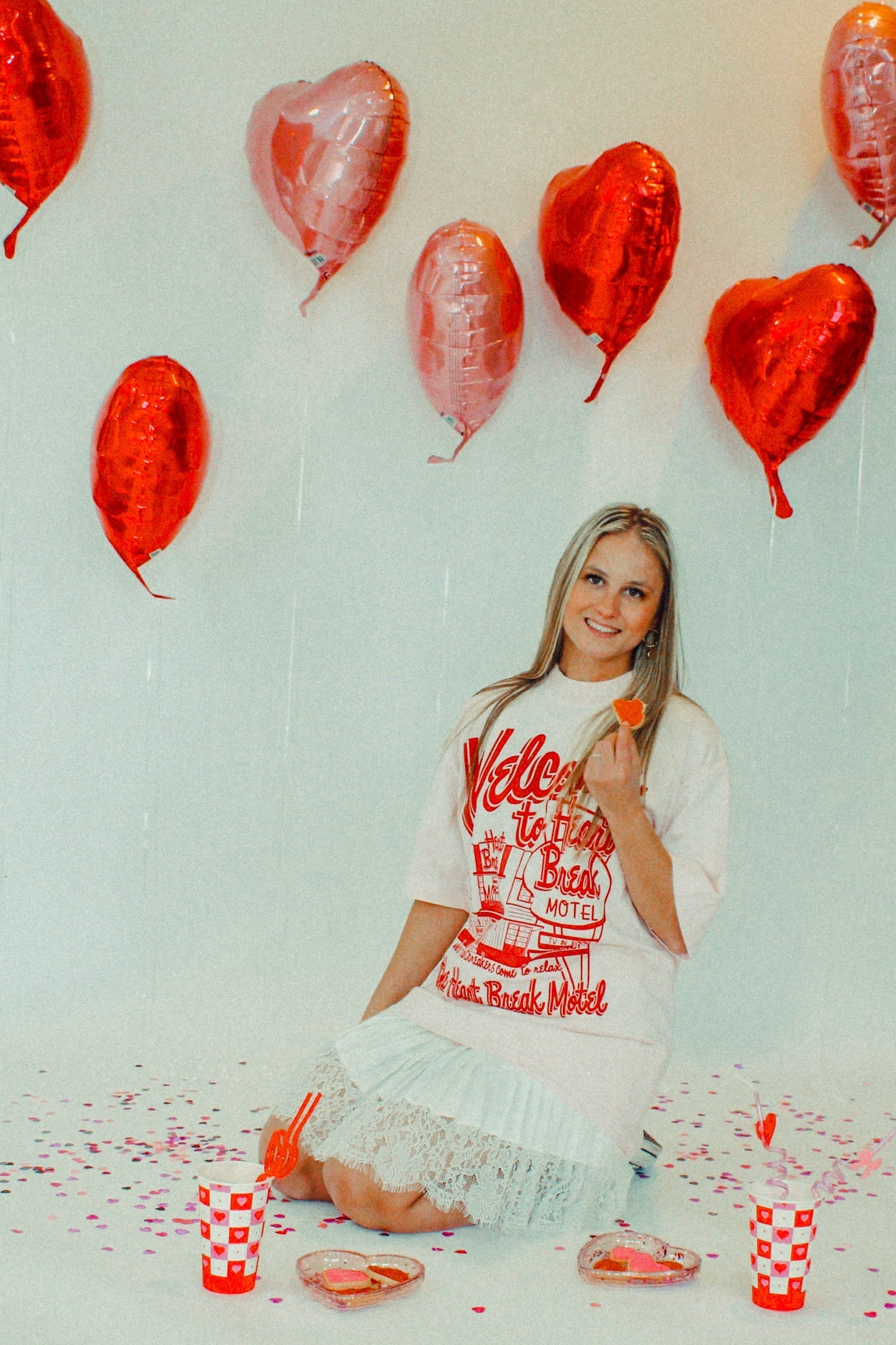 Underground Original Design: Heart Break Motel Boxy Cotton TShirt