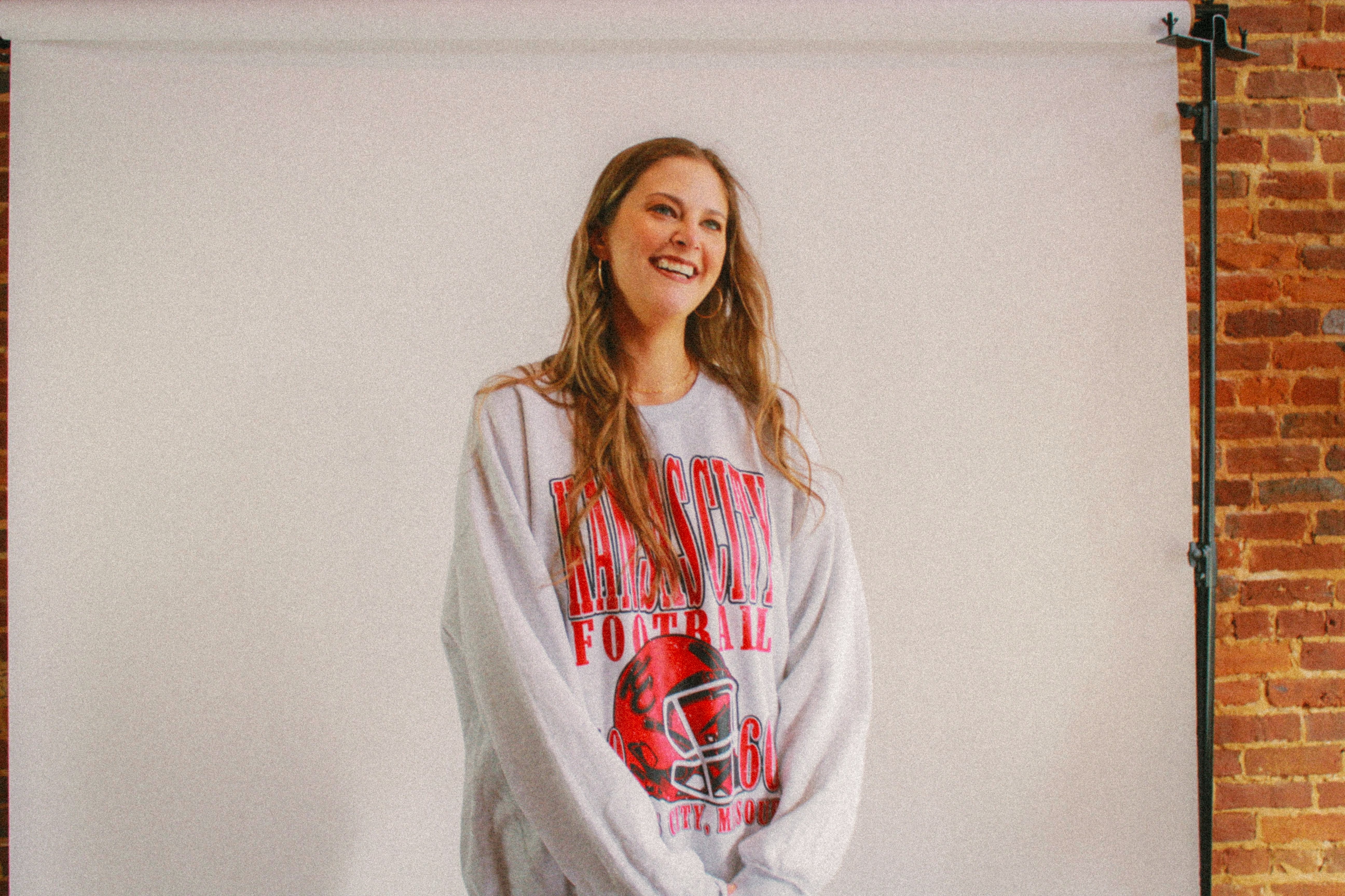 Underground Original Design: Kansas City Football Oversized 90s Sweatshirt