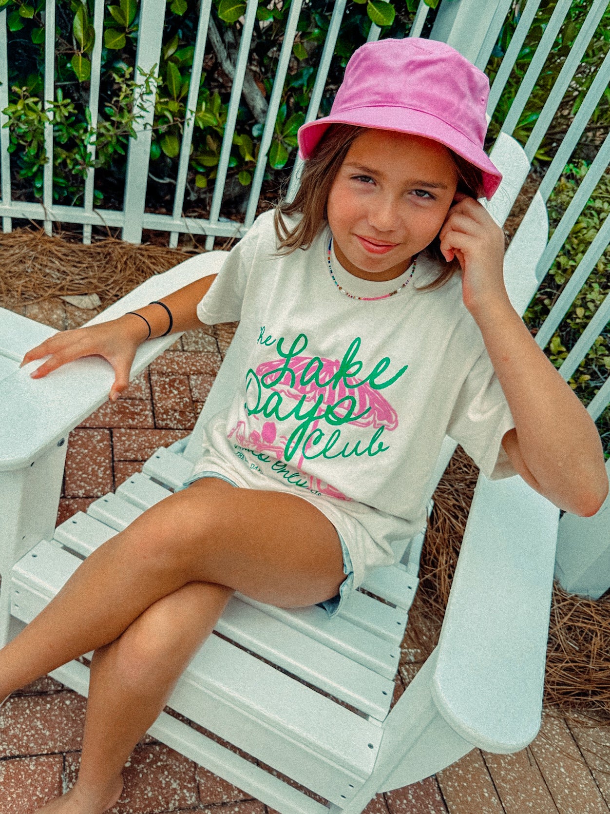 Underground Original Design: * KIDS * The Lake Days Club Oversized Kids T-Shirt