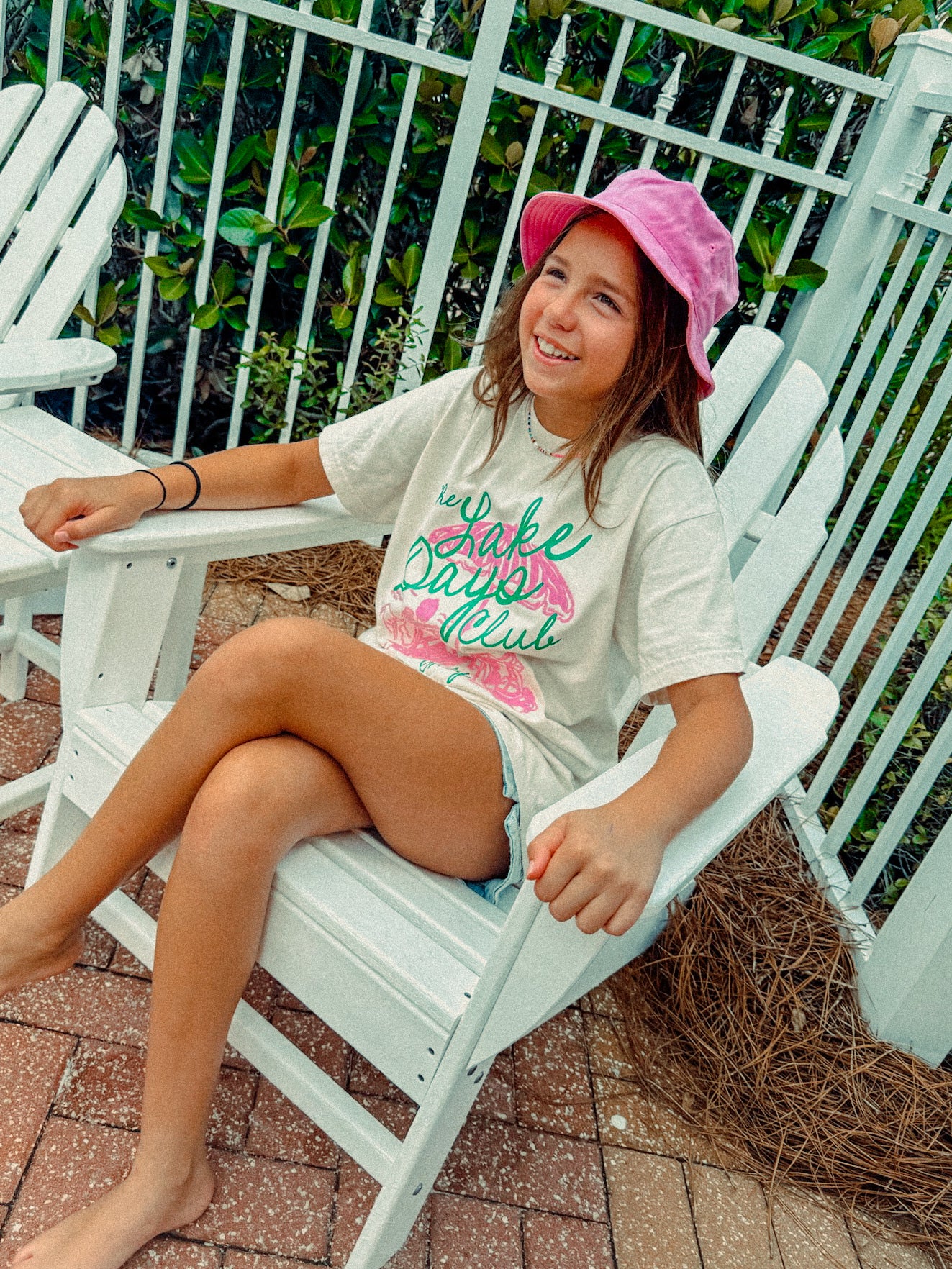 Underground Original Design: * KIDS * The Lake Days Club Oversized Kids T-Shirt