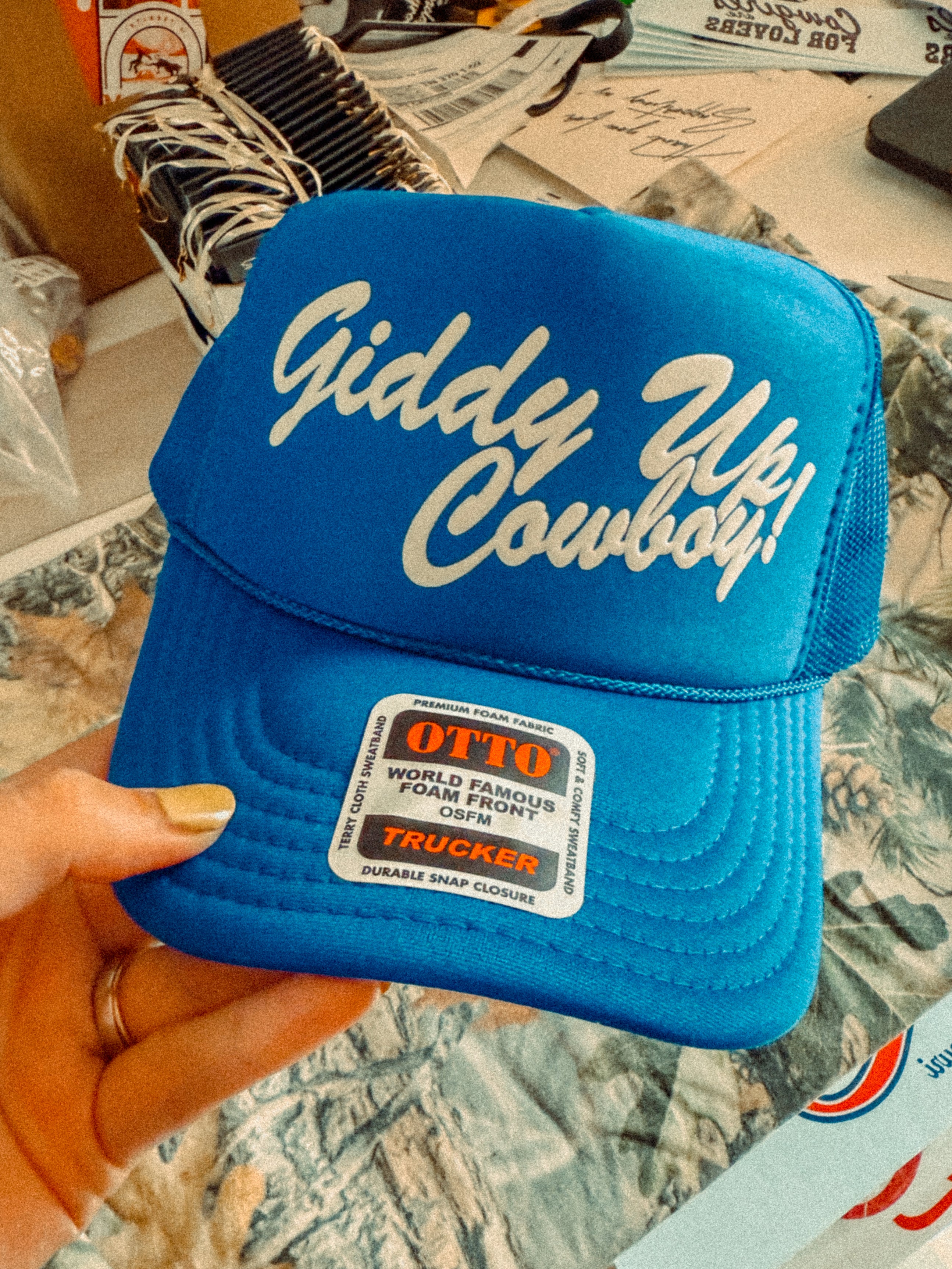 Underground Original Design: Giddy Up Cowboy! Western Trucker Hat