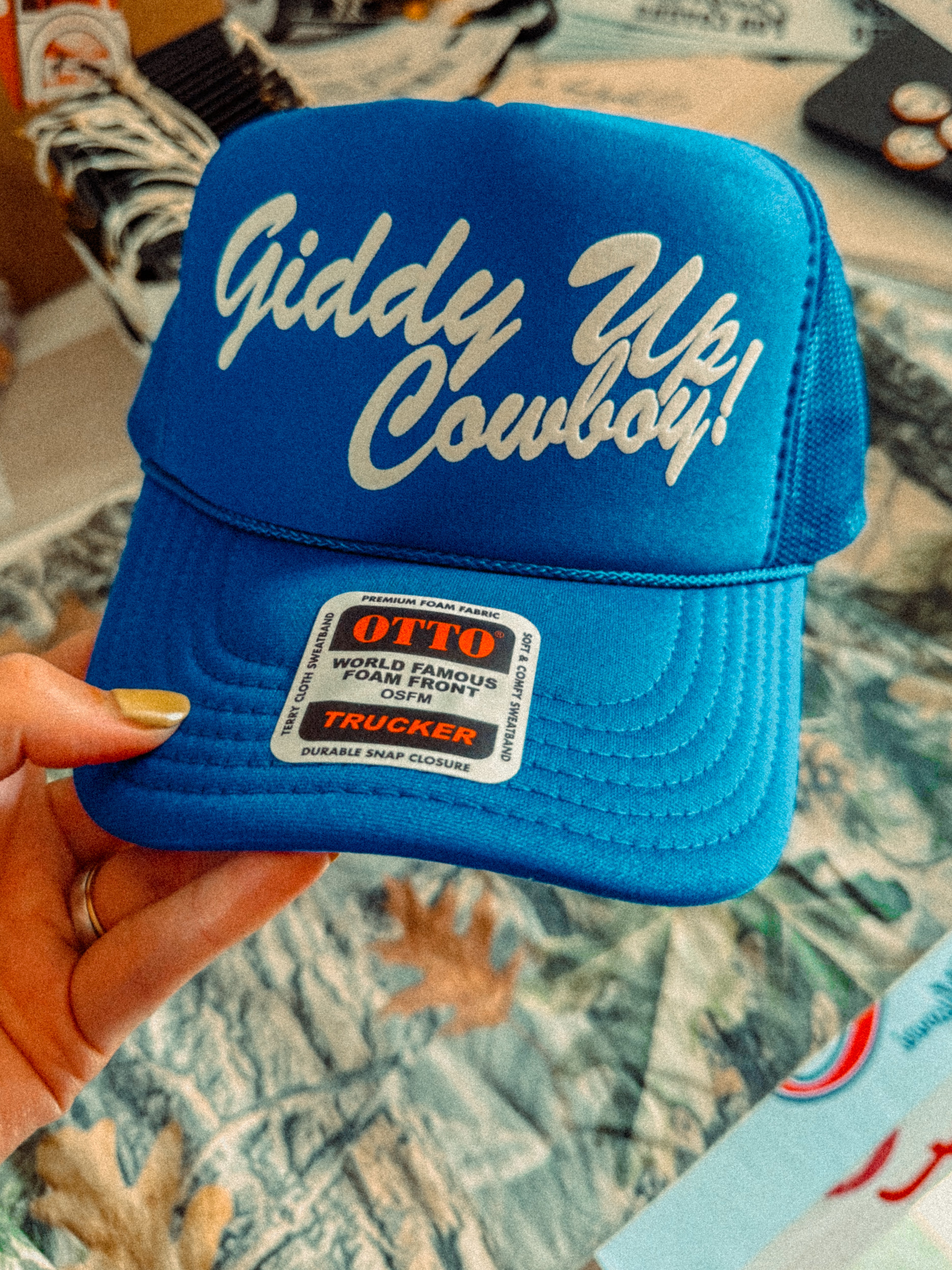 Underground Original Design: Giddy Up Cowboy! Western Trucker Hat