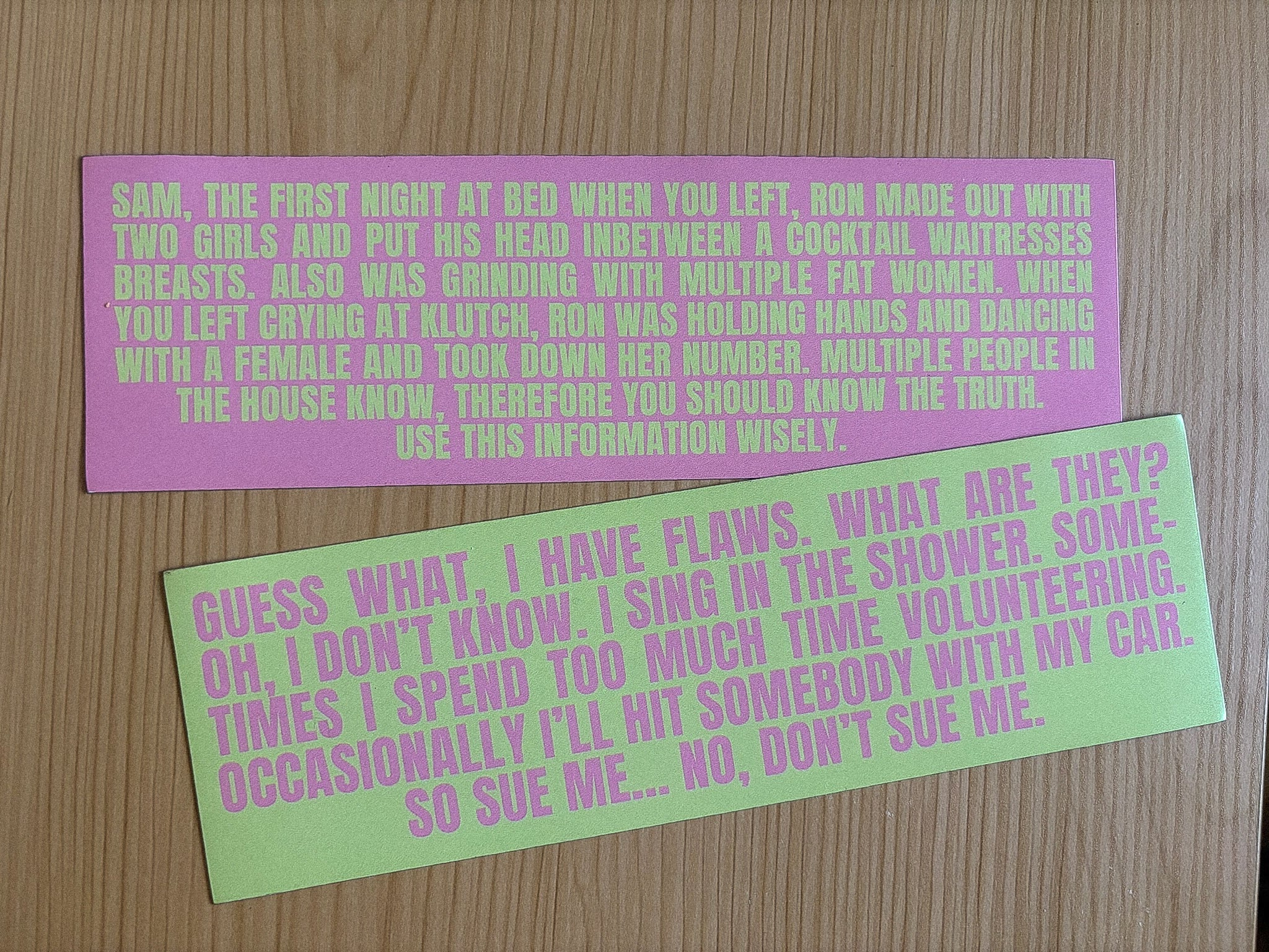 Underground Original Design: The Letter, Jersey Shore Car Magnet