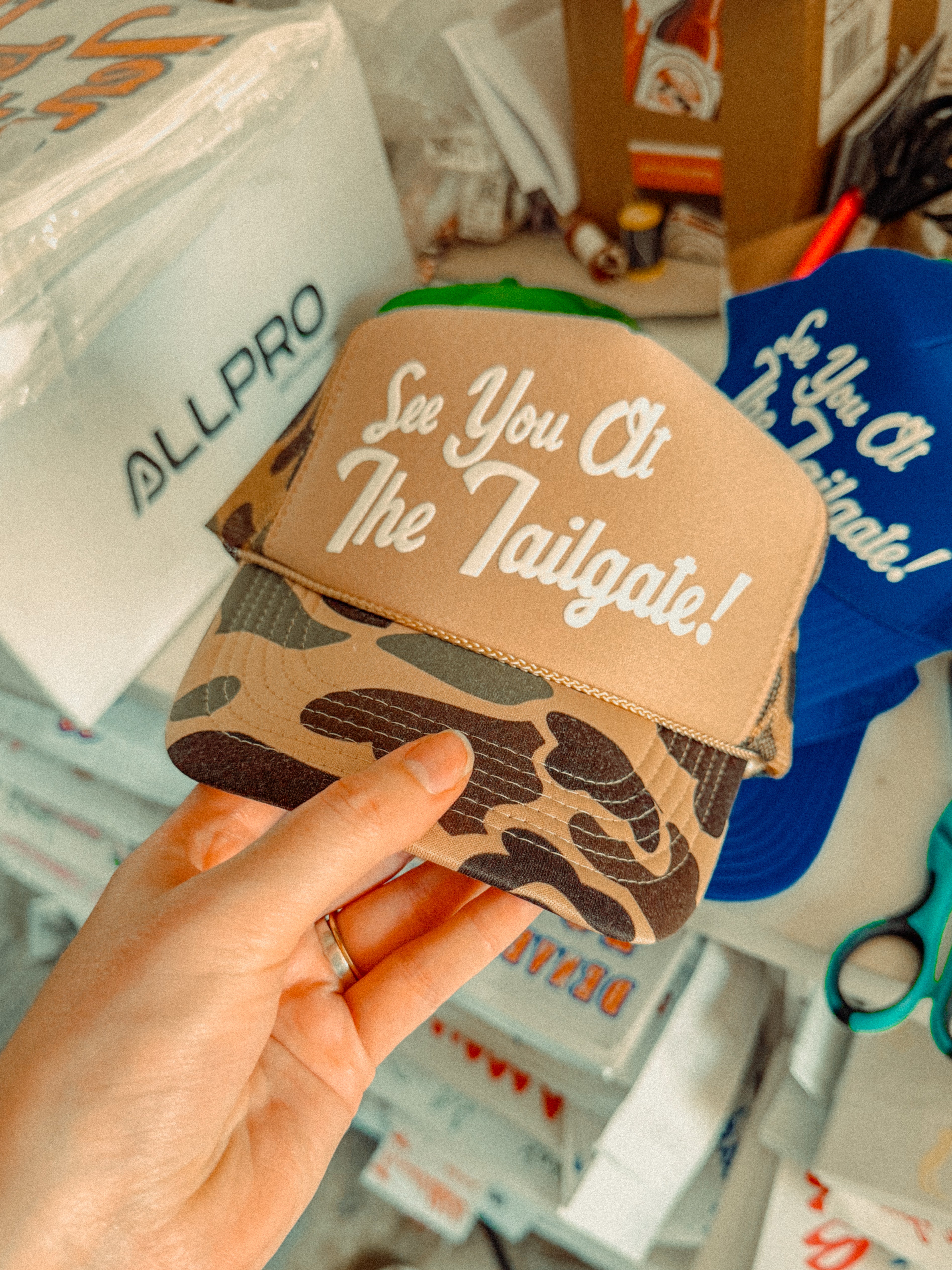 Underground Original Design: See You At The Tailgate!, Game Day Trucker Hat