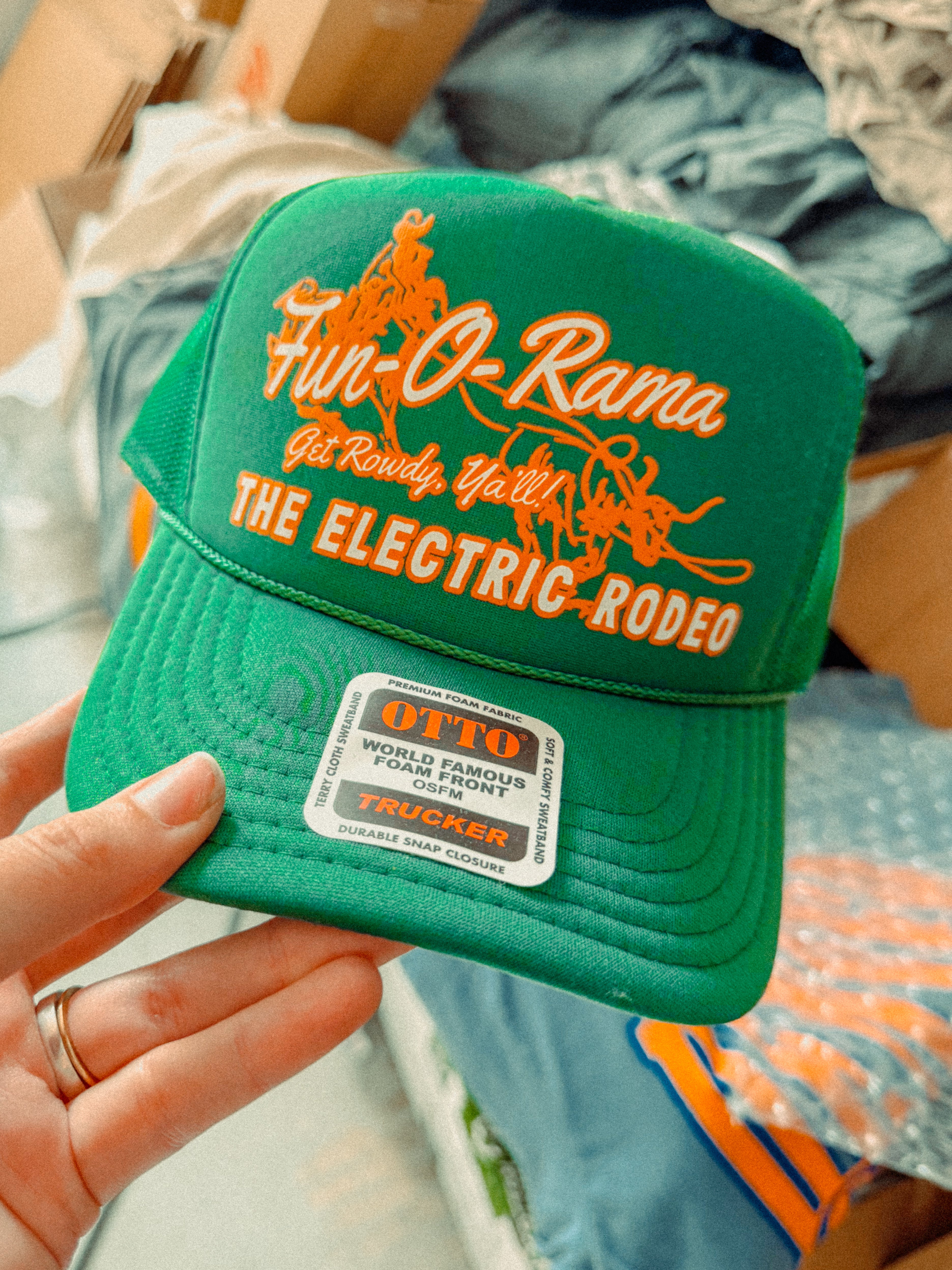 Underground Original Design: The Electric Rodeo, Western Trucker Hat