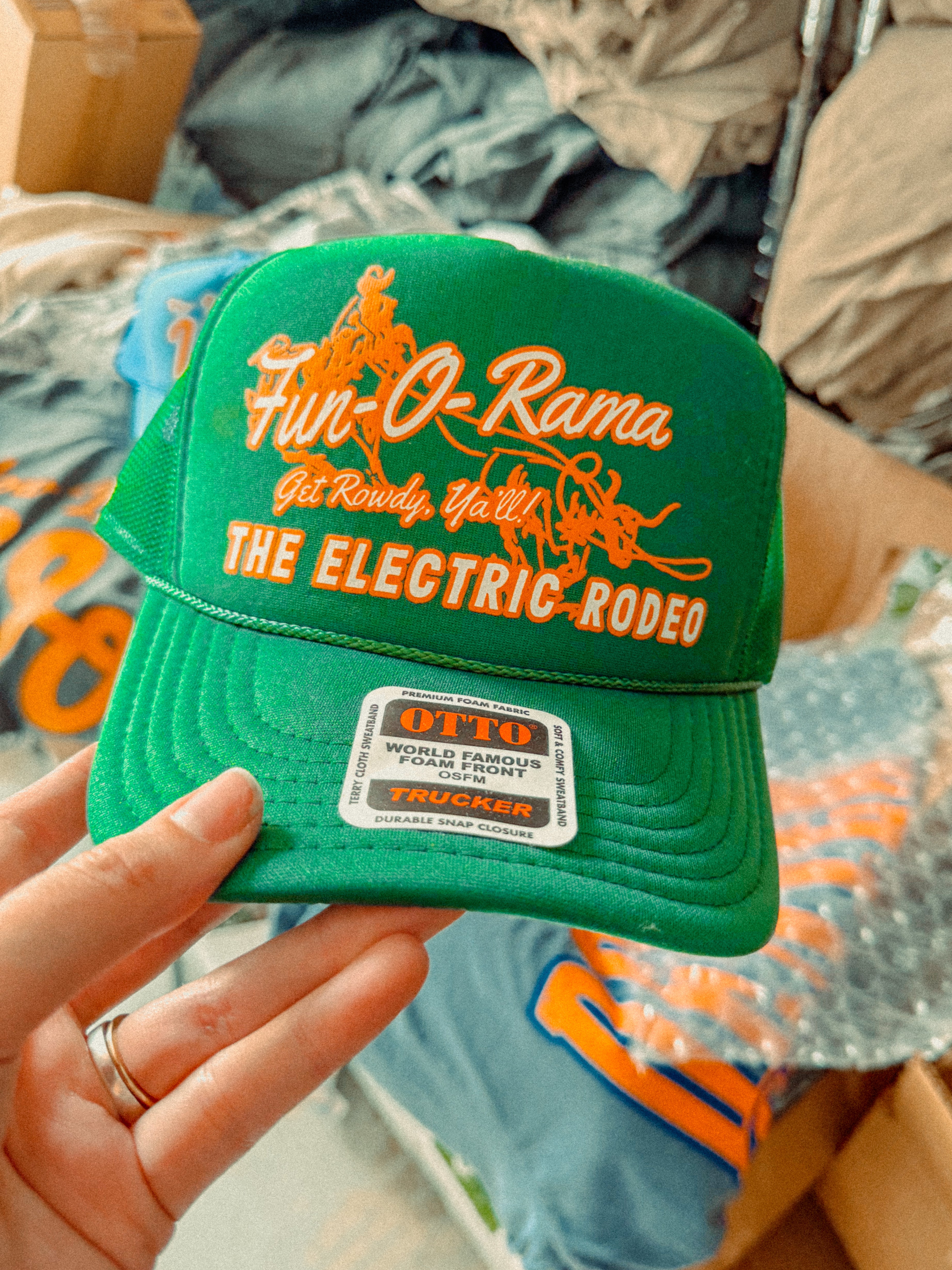 Underground Original Design: The Electric Rodeo, Western Trucker Hat