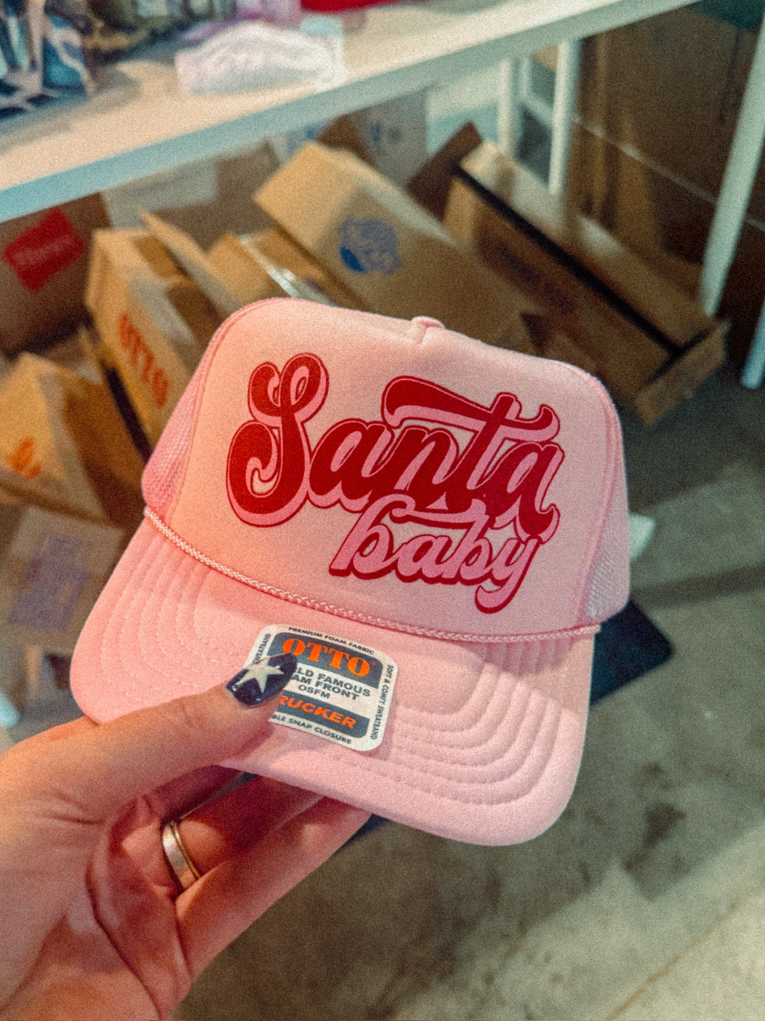 Underground Original Design: Santa Baby Trucker Hat