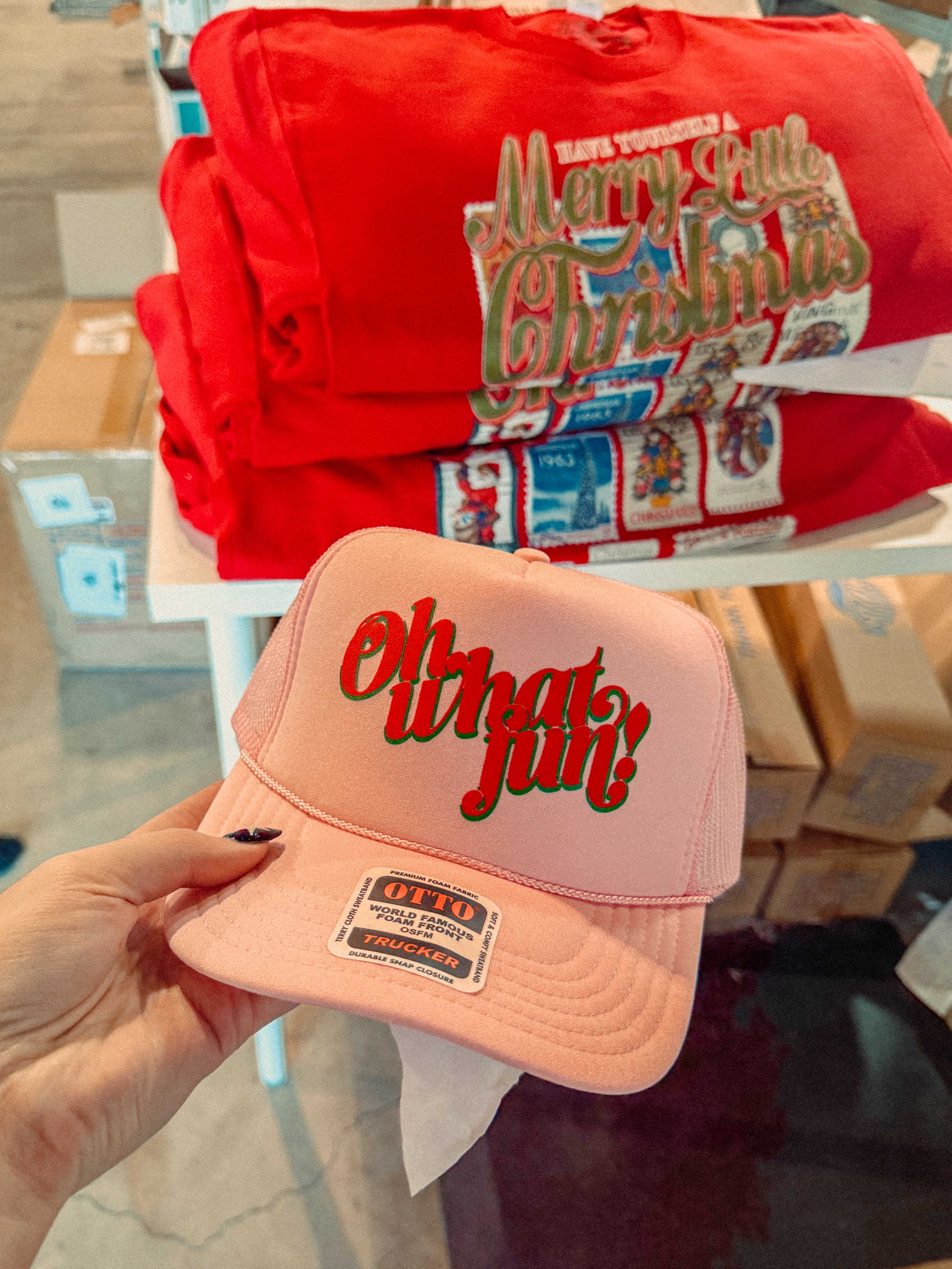 Underground Original Design: Oh What Fun Trucker Hat