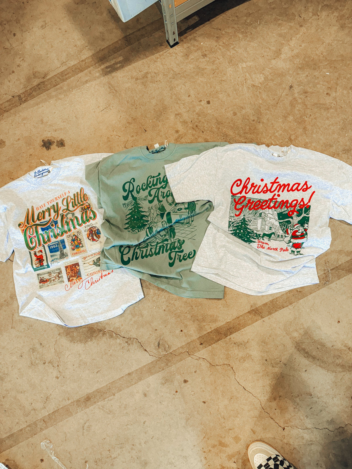 Underground OG: Have a Merry Christmas, Holiday Stamps AA Cotton T-Shirt
