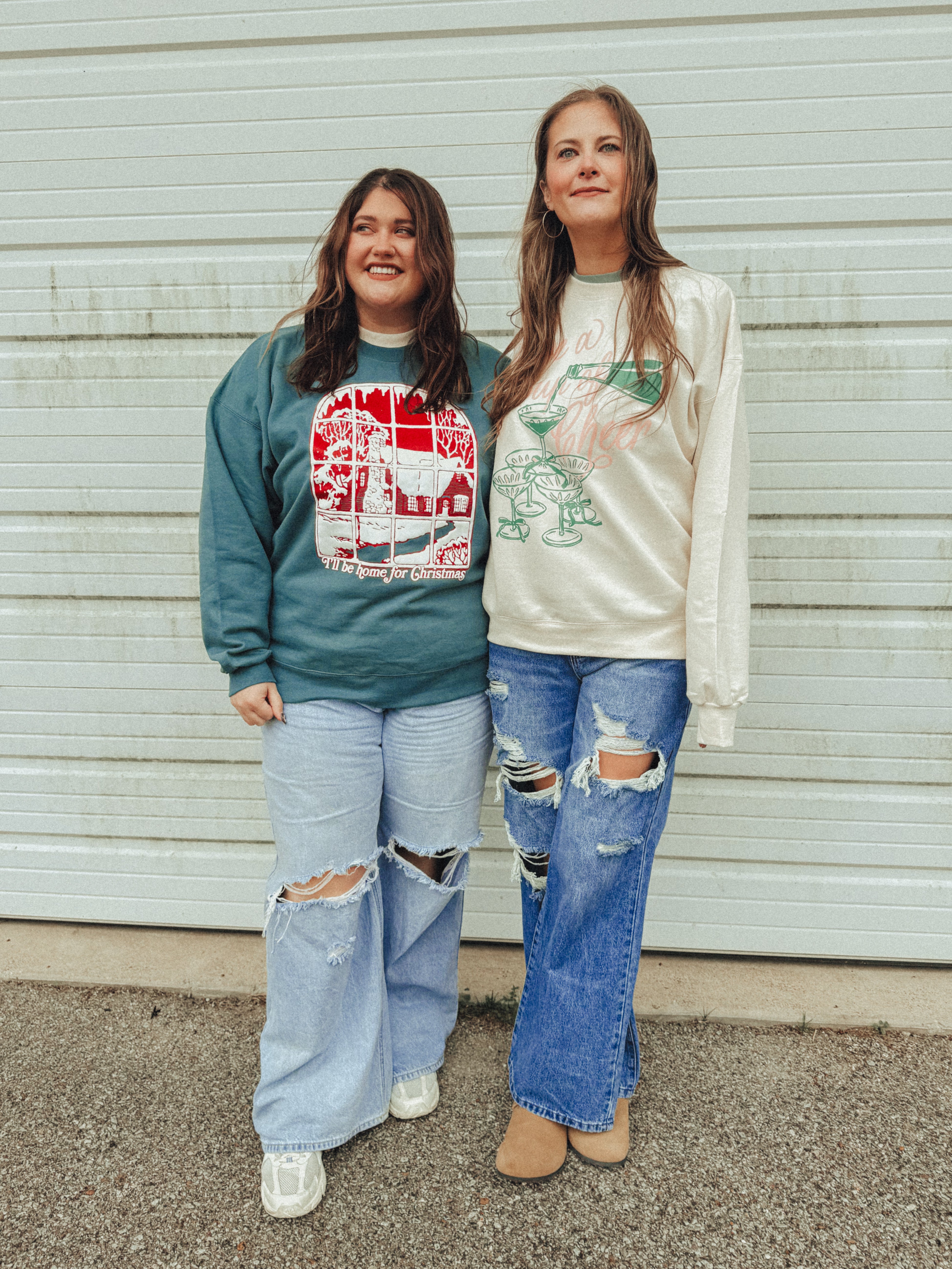 Underground Original Design: Have a Cup of Cheer Boxy Cotton Sweatshirt